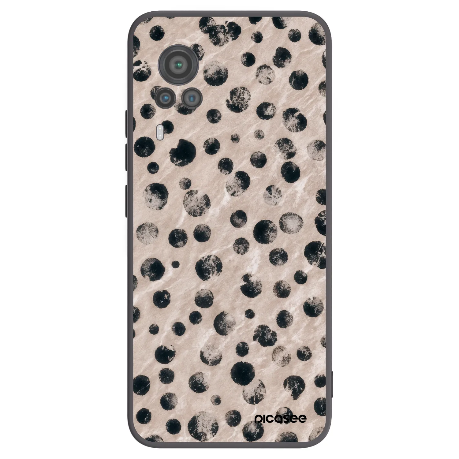 Picasee fekete szilikon tok az alábbi mobiltelefonokra Vivo X60 Pro 5G - Inked