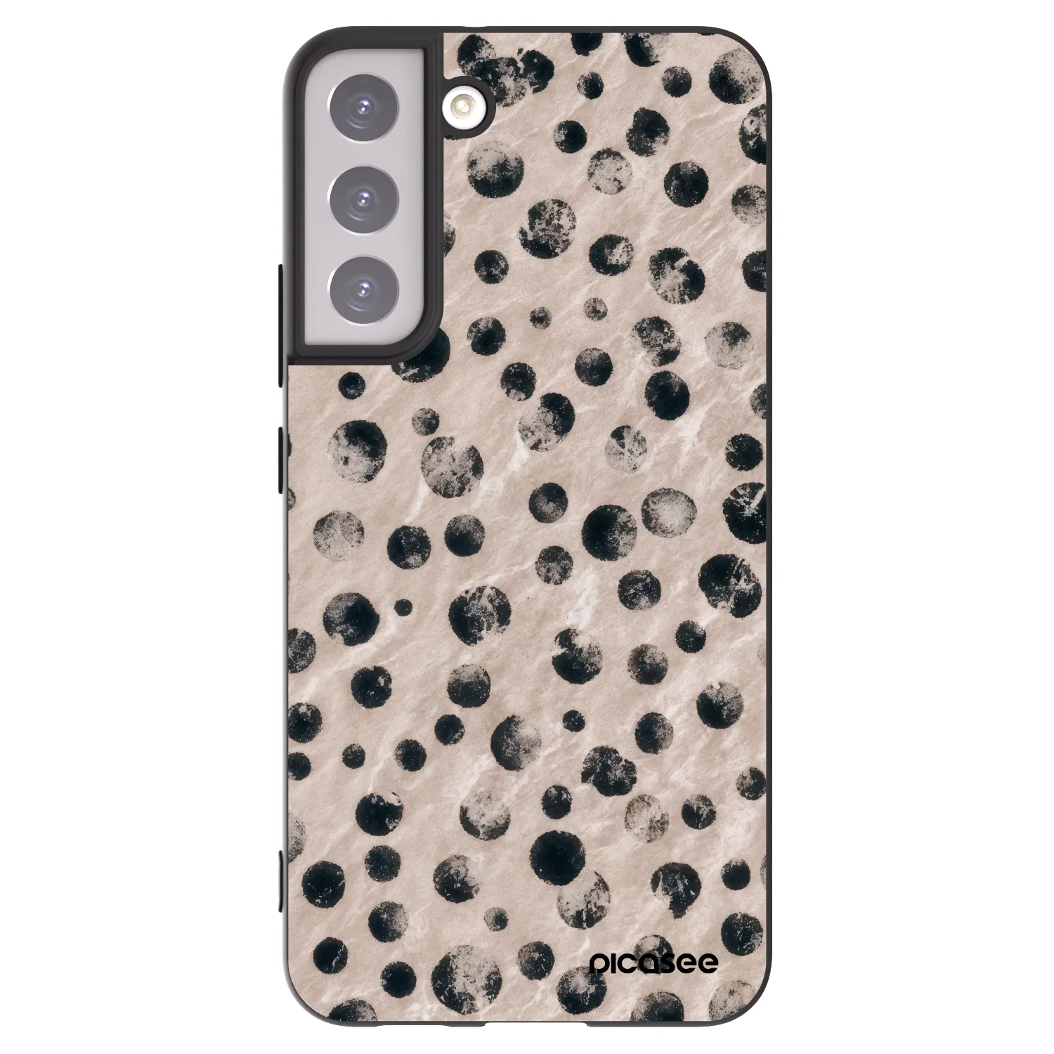 Picasee fekete szilikon tok az alábbi mobiltelefonokra Samsung Galaxy S22+ 5G - Inked