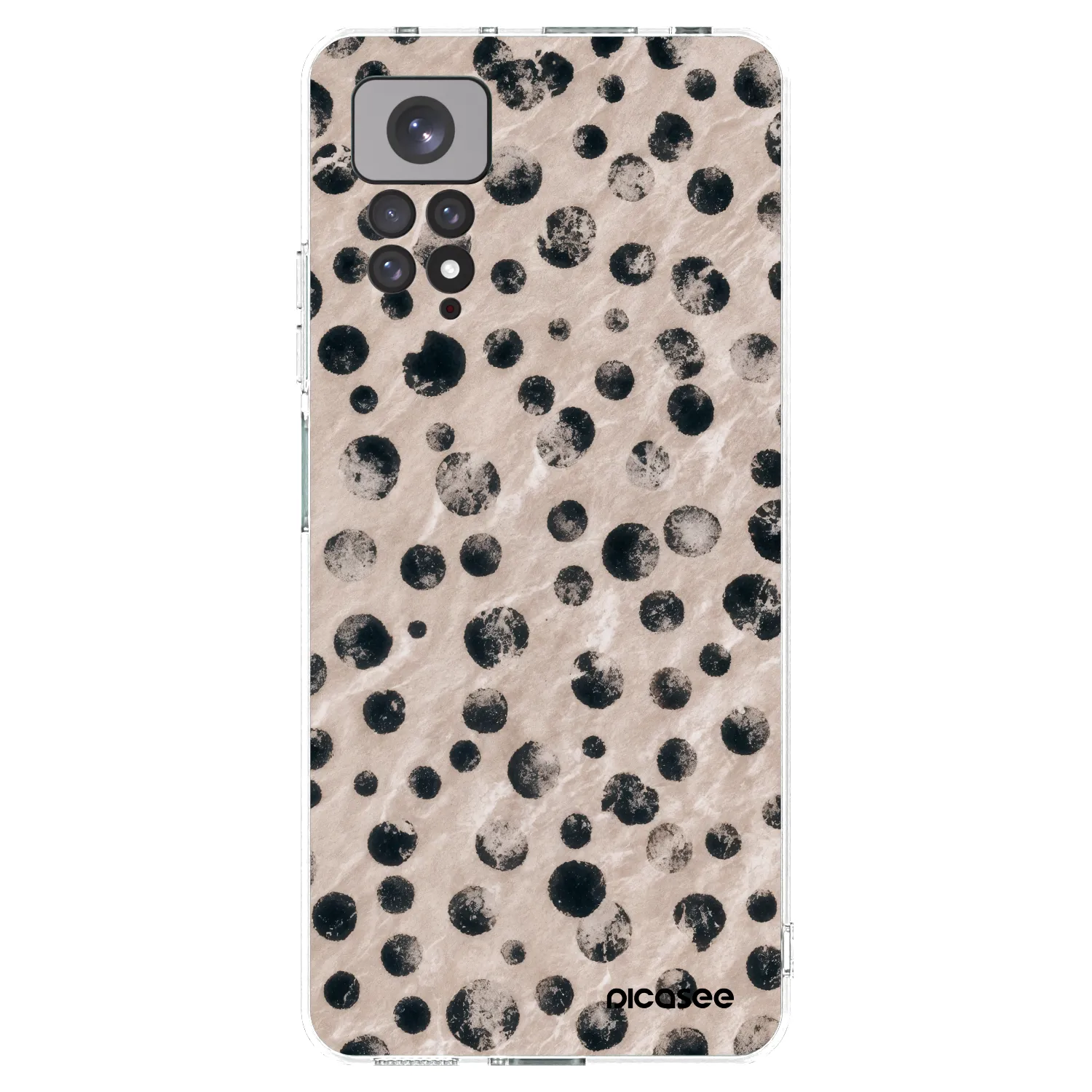 Picasee átlátszó szilikon tok az alábbi mobiltelefonokra Xiaomi Redmi Note 11 - Inked