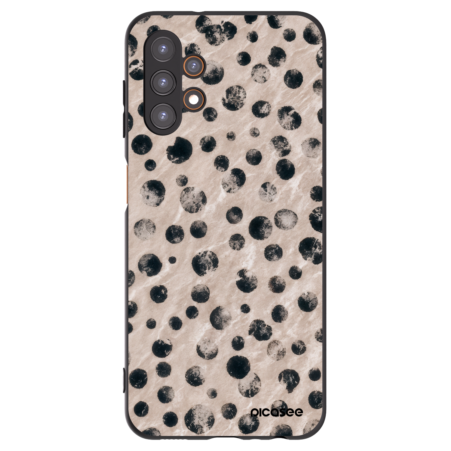 Picasee fekete szilikon tok az alábbi mobiltelefonokra Samsung Galaxy A13 4G A135 - Inked