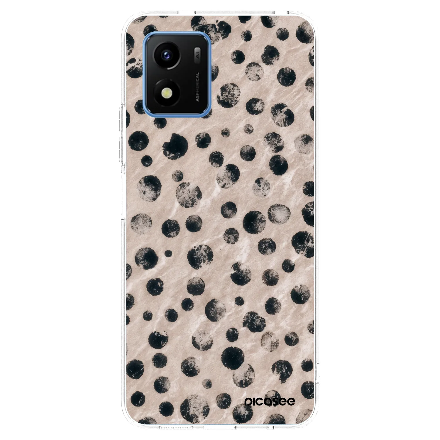 Picasee átlátszó szilikon tok az alábbi mobiltelefonokra Vivo Y01 - Inked