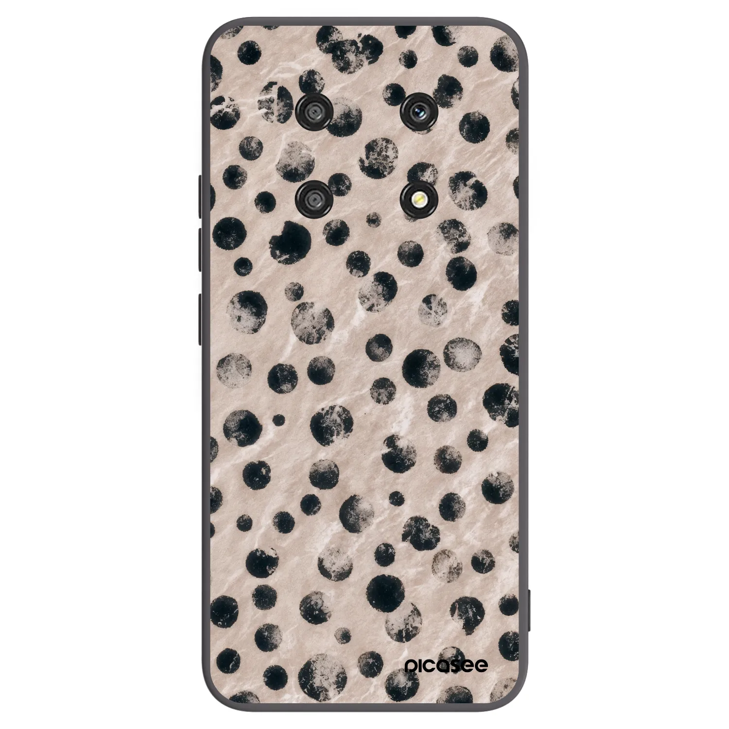 Picasee fekete szilikon tok az alábbi mobiltelefonokra Honor Magic4 Lite 5G - Inked