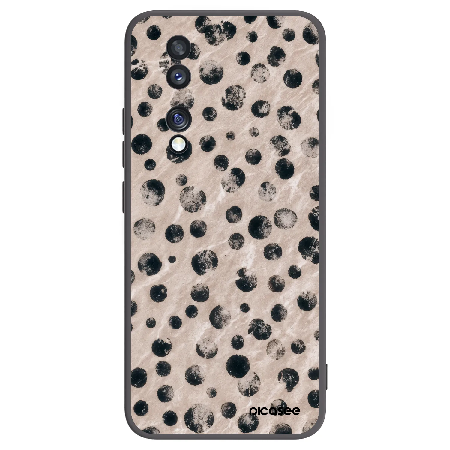 Picasee fekete szilikon tok az alábbi mobiltelefonokra Honor 70 - Inked