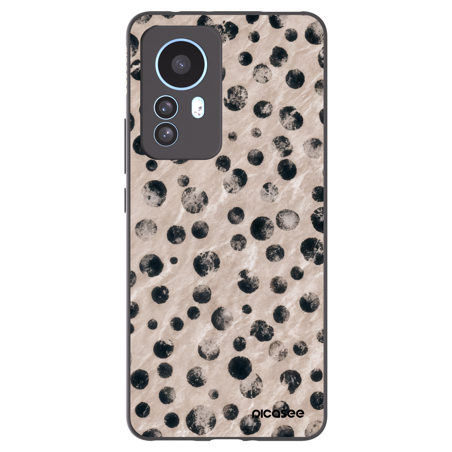 Picasee fekete szilikon tok az alábbi mobiltelefonokra Xiaomi 12T Pro - Inked