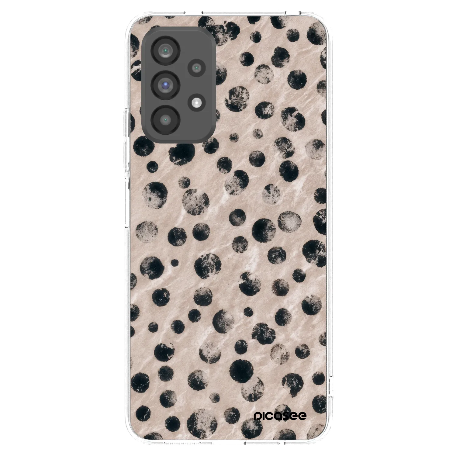 Picasee átlátszó szilikon tok az alábbi mobiltelefonokra Samsung Galaxy A73 5G - Inked