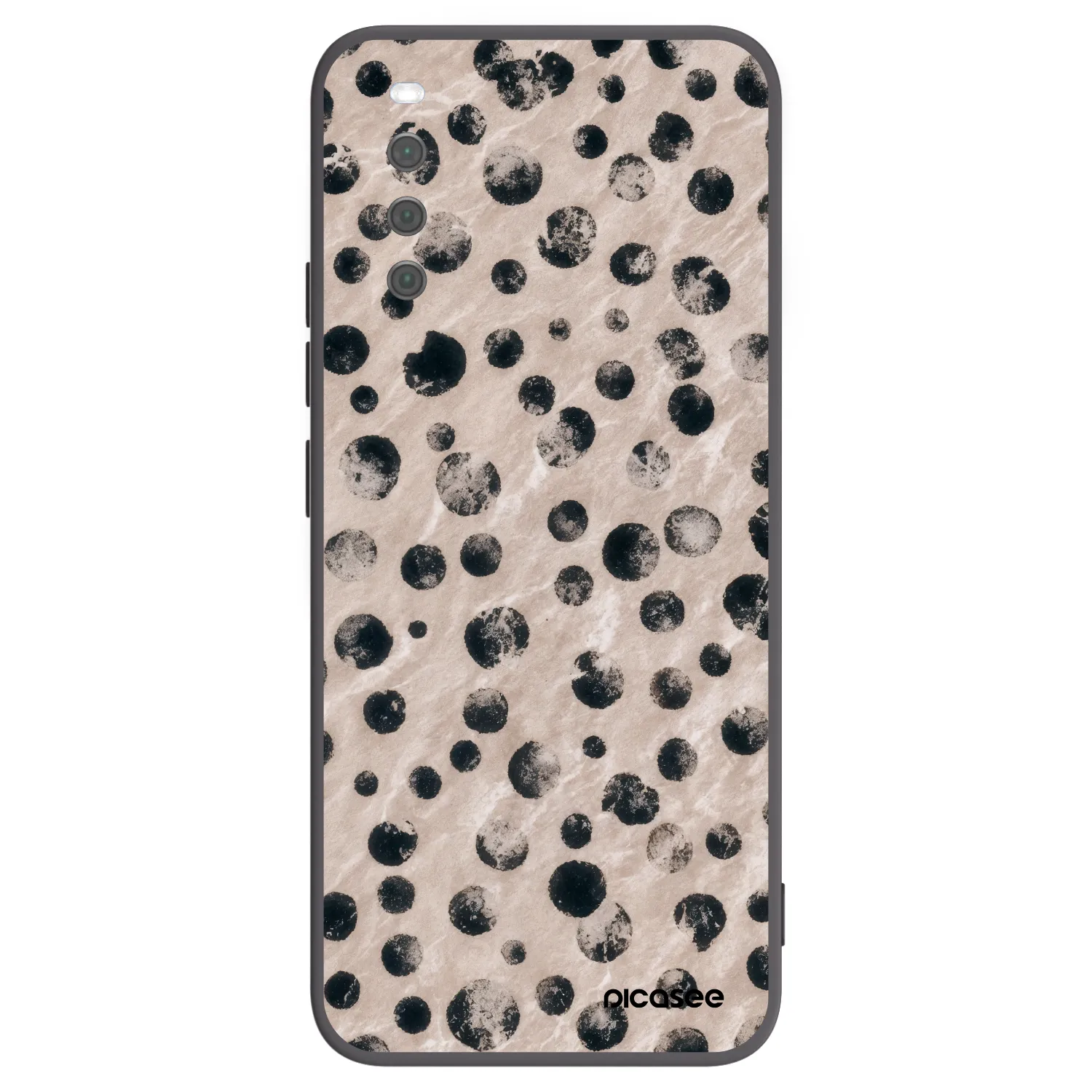 Picasee fekete szilikon tok az alábbi mobiltelefonokra Sony Xperia 10 III - Inked