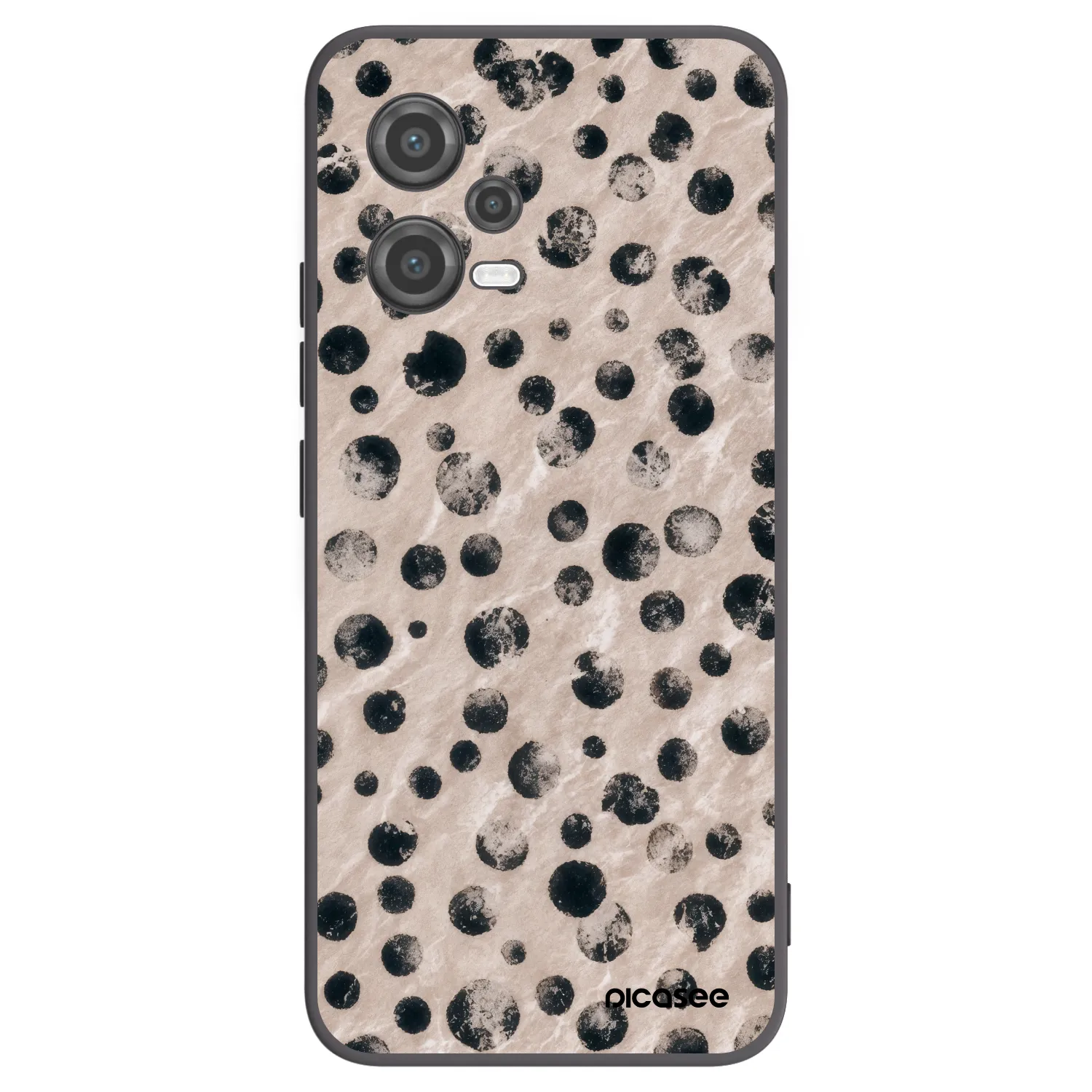 Picasee fekete szilikon tok az alábbi mobiltelefonokra Xiaomi Poco X5 - Inked