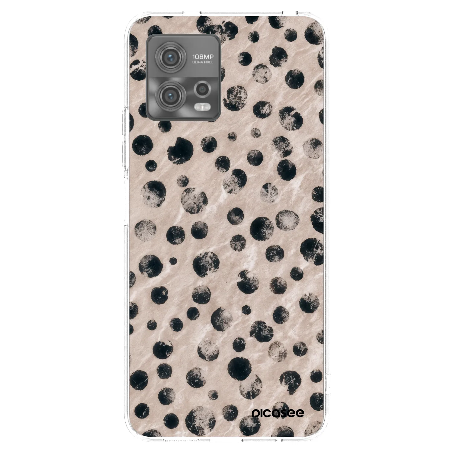 Picasee átlátszó szilikon tok az alábbi mobiltelefonokra Motorola Moto G72 - Inked