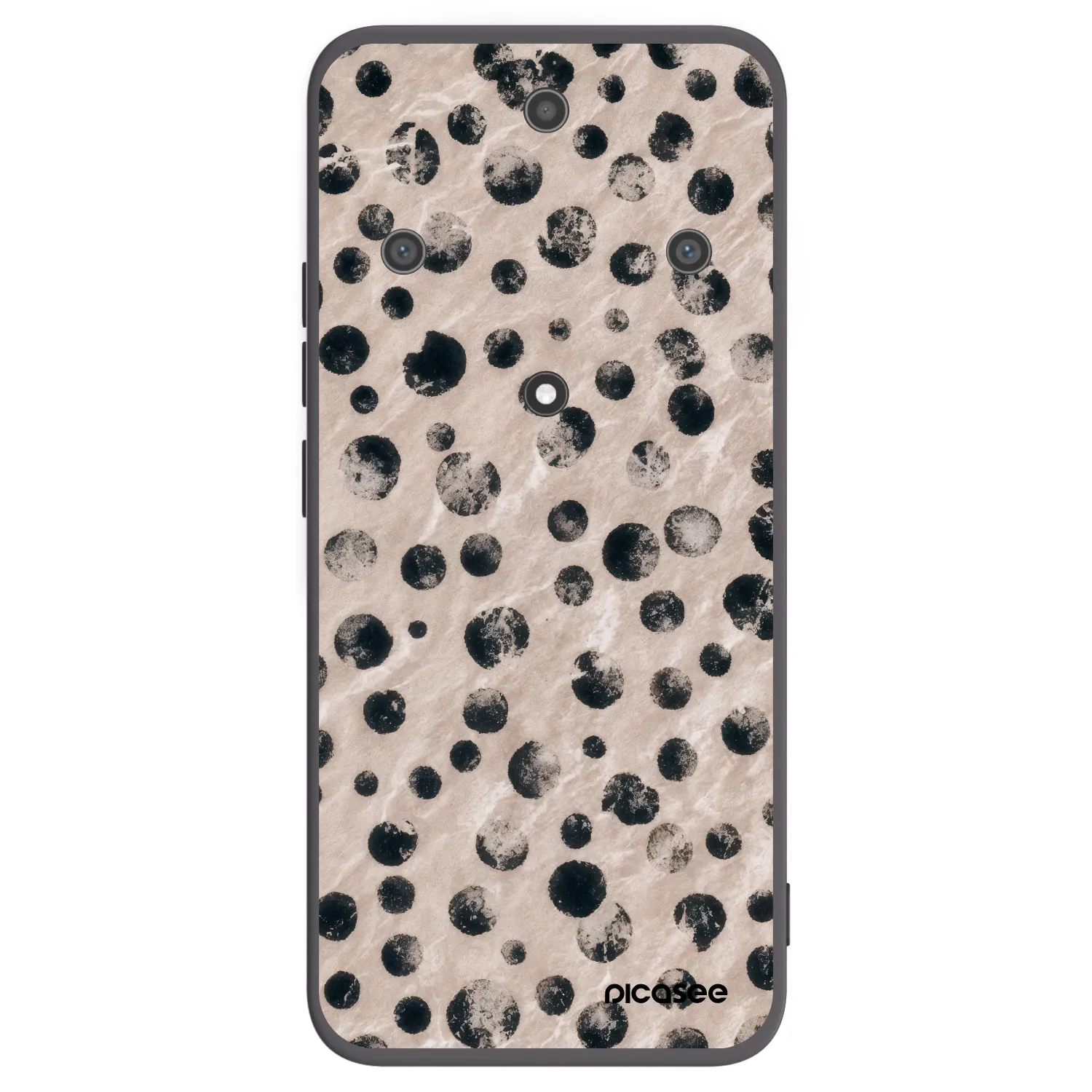 Picasee fekete szilikon tok az alábbi mobiltelefonokra Honor Magic5 Lite 5G - Inked