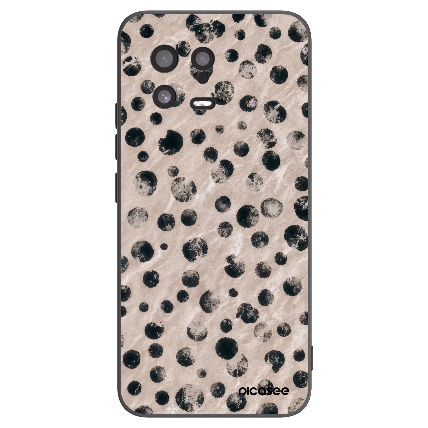 Picasee fekete szilikon tok az alábbi mobiltelefonokra Xiaomi 13 - Inked