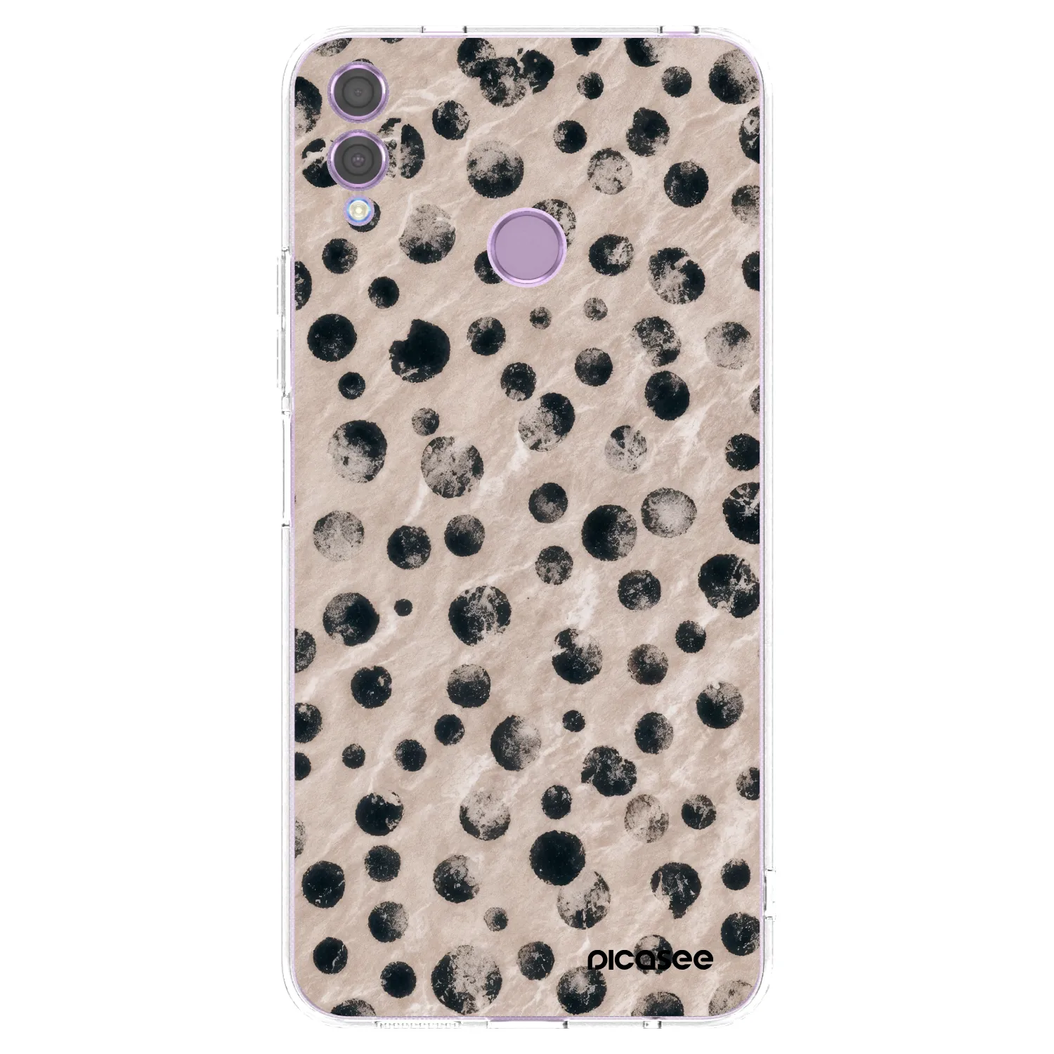 Picasee átlátszó szilikon tok az alábbi mobiltelefonokra Honor 8X - Inked