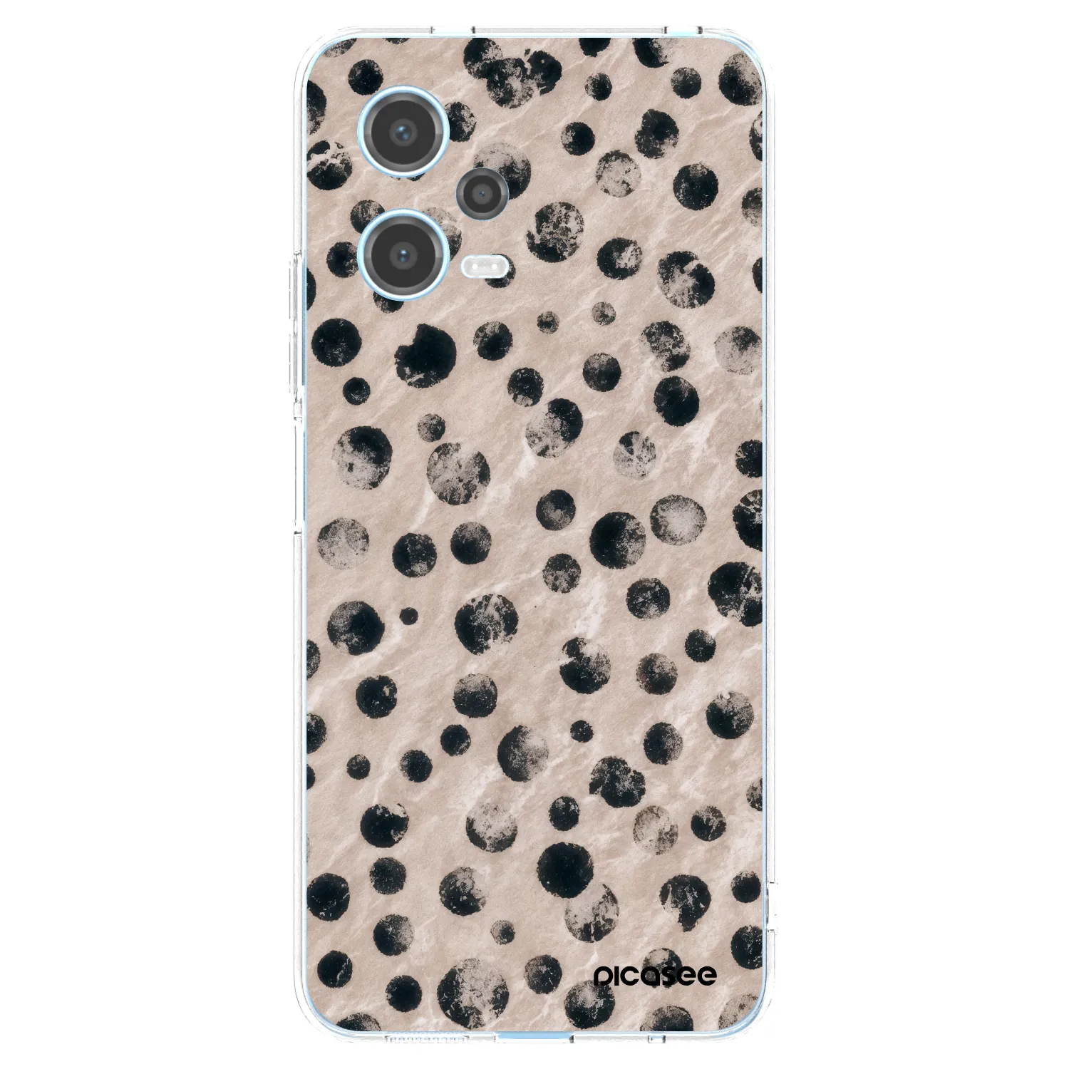 Picasee átlátszó szilikon tok az alábbi mobiltelefonokra Xiaomi Redmi Note 12 5G - Inked