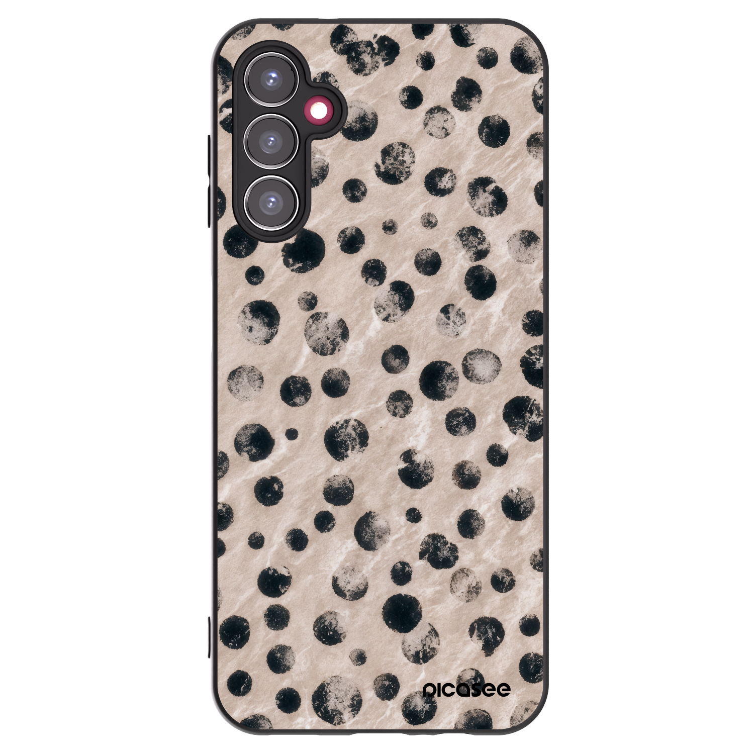 Picasee fekete szilikon tok az alábbi mobiltelefonokra Samsung Galaxy A14 5G A146P - Inked
