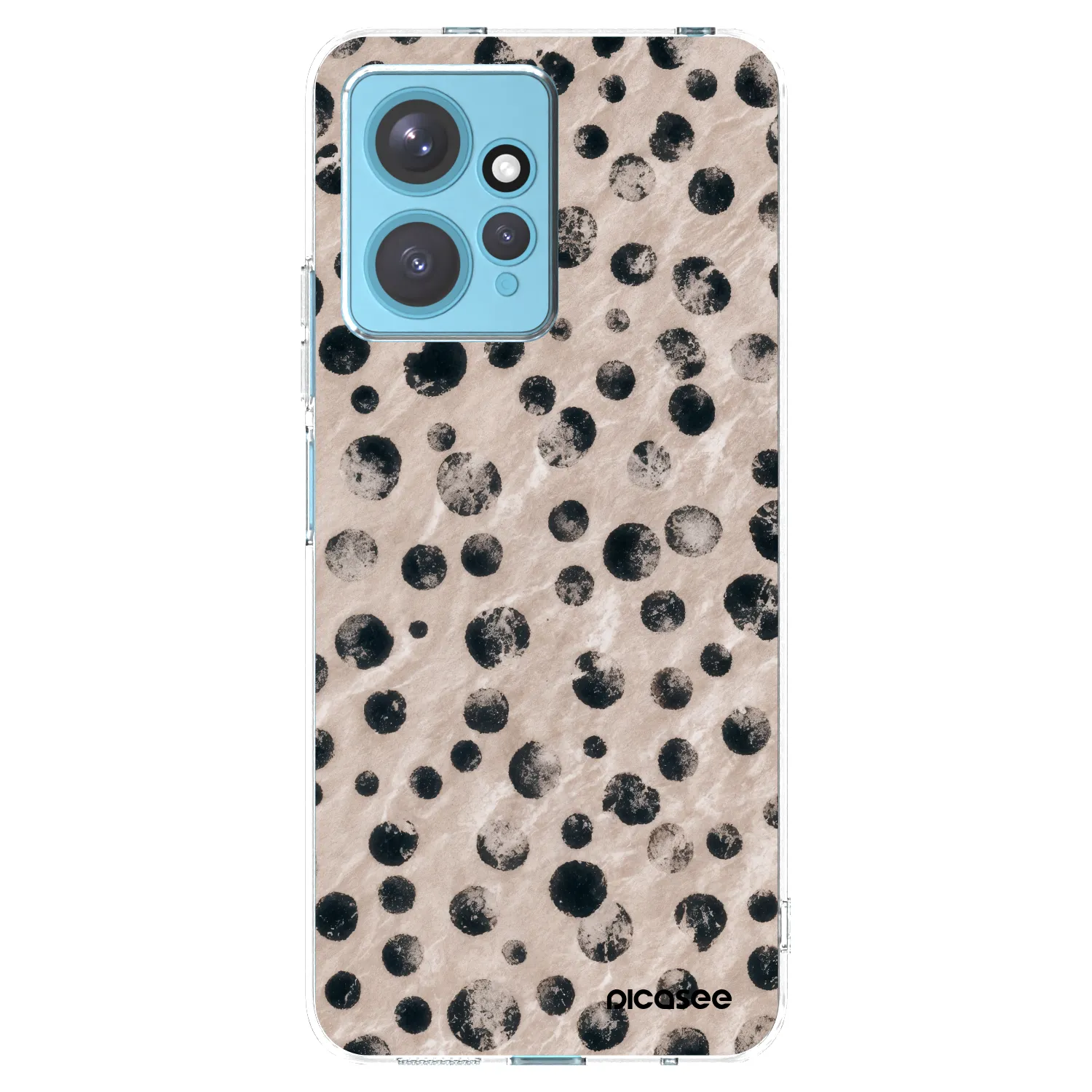 Picasee átlátszó szilikon tok az alábbi mobiltelefonokra Xiaomi Redmi Note 12 4G - Inked