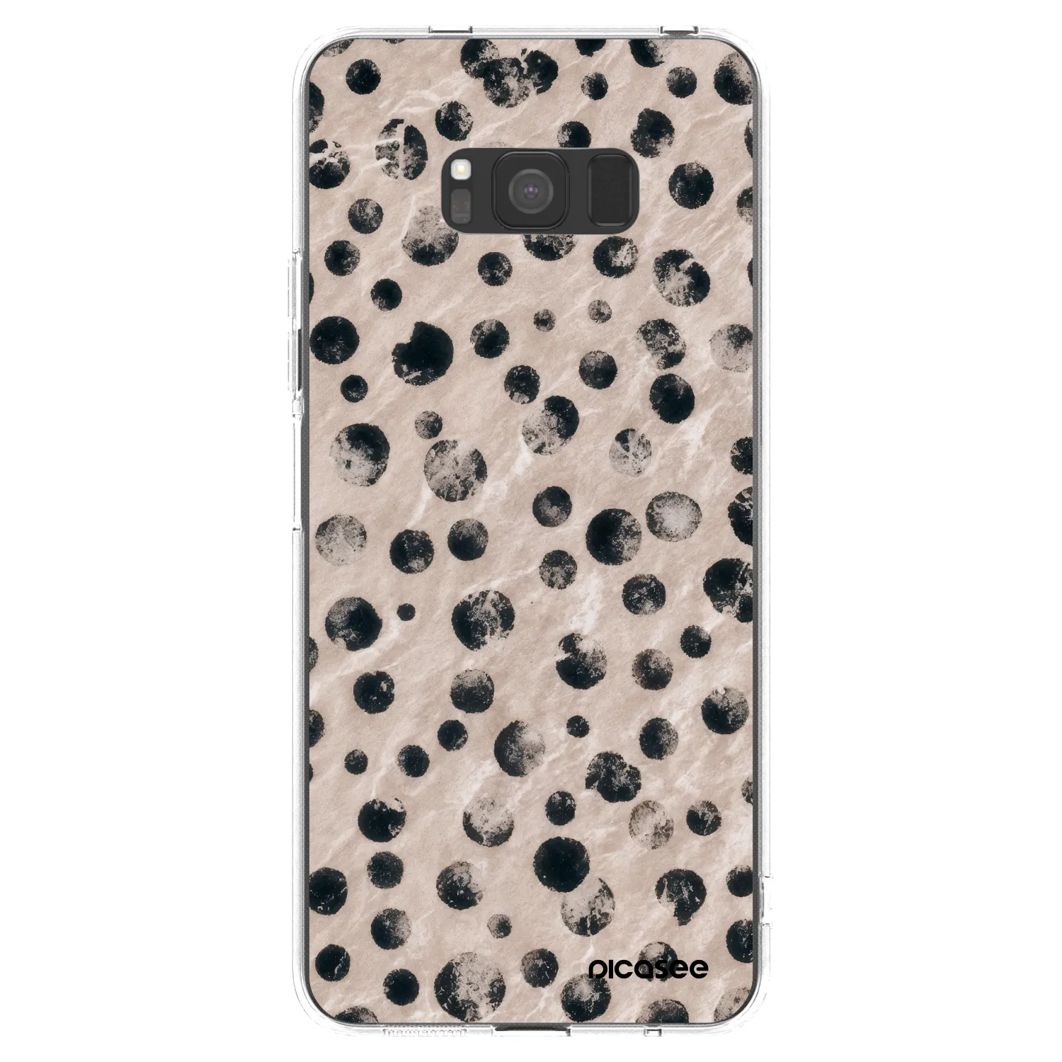 Picasee átlátszó szilikon tok az alábbi mobiltelefonokra Samsung Galaxy S8 G950F - Inked