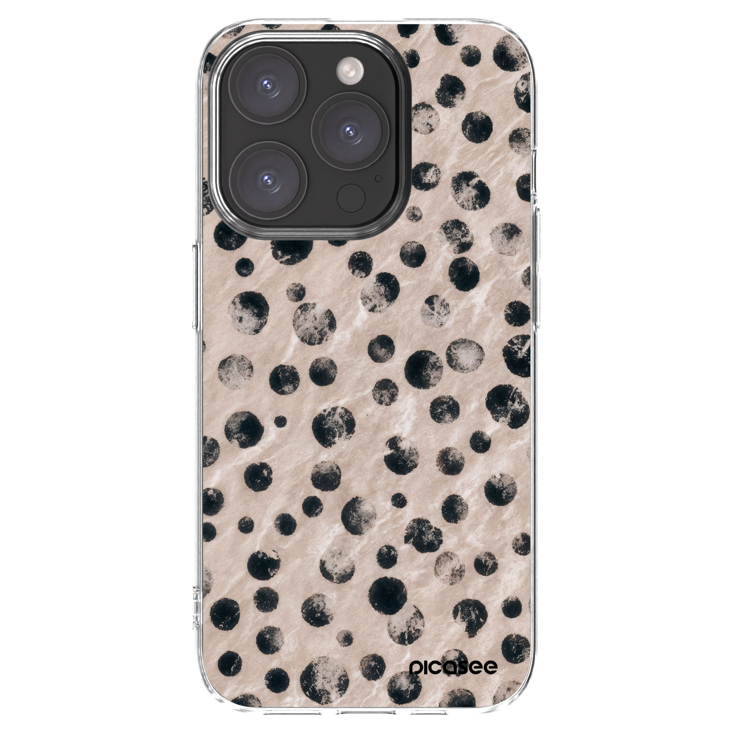 Picasee átlátszó szilikon tok az alábbi mobiltelefonokra Apple iPhone 15 Pro - Inked