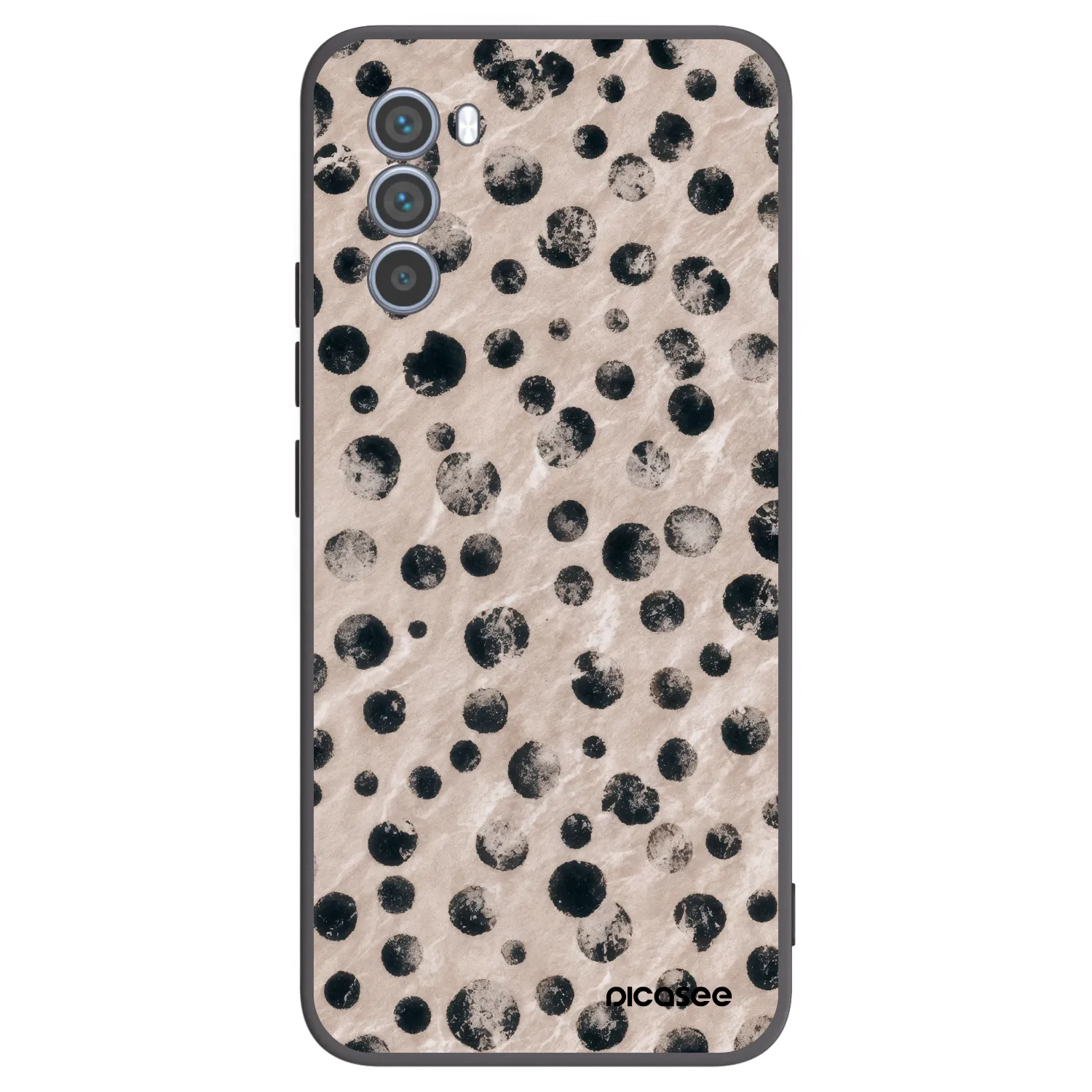 Picasee fekete szilikon tok az alábbi mobiltelefonokra Motorola Moto G62 - Inked