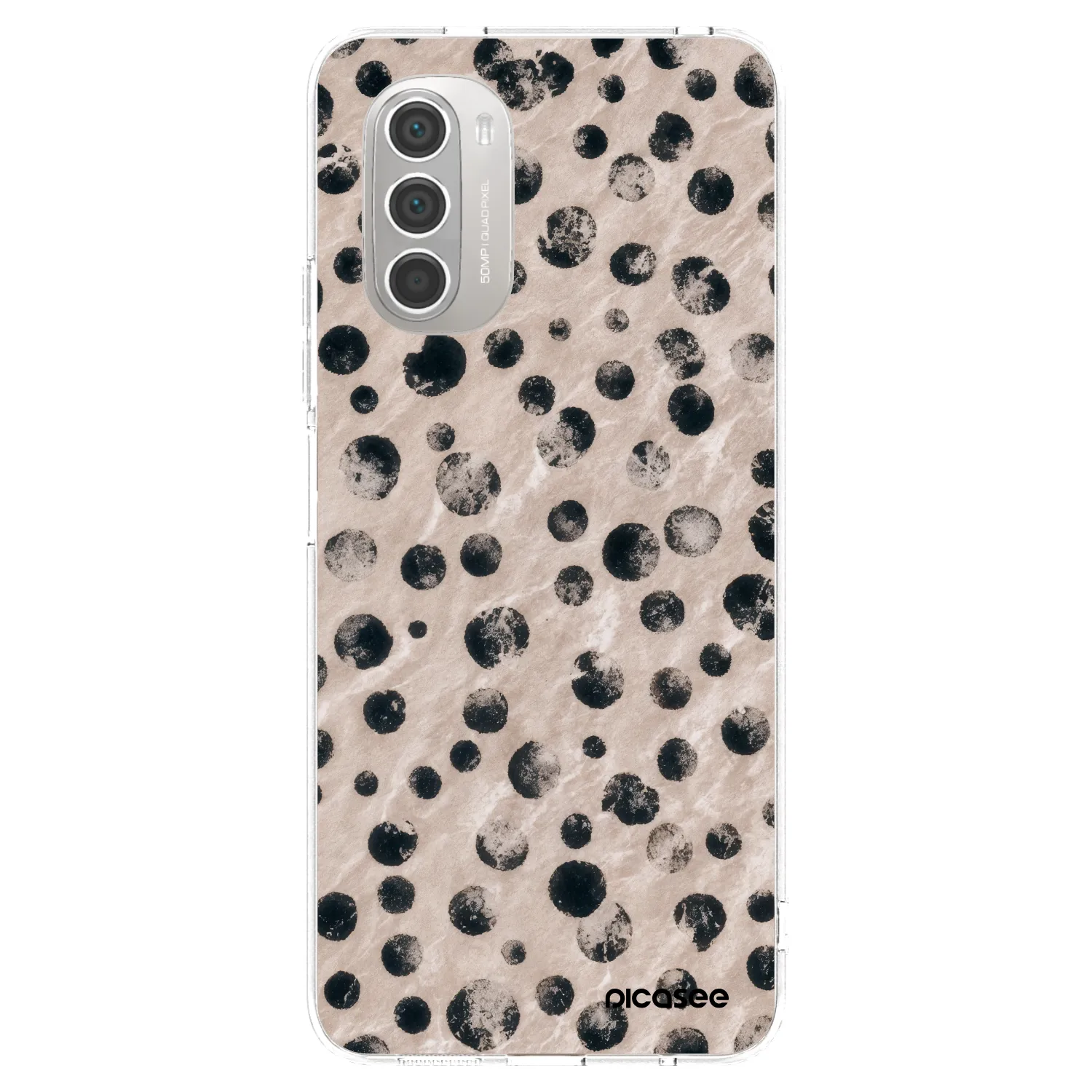 Picasee átlátszó szilikon tok az alábbi mobiltelefonokra Motorola Moto G51 - Inked
