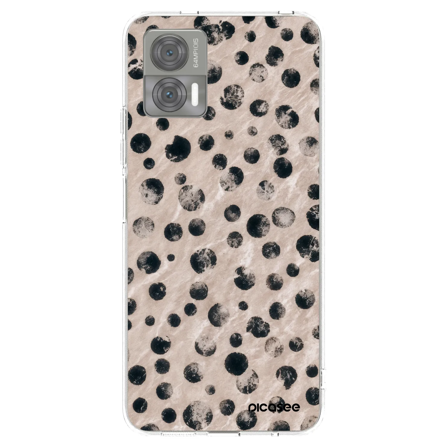 Picasee átlátszó szilikon tok az alábbi mobiltelefonokra Motorola Edge 30 Neo - Inked