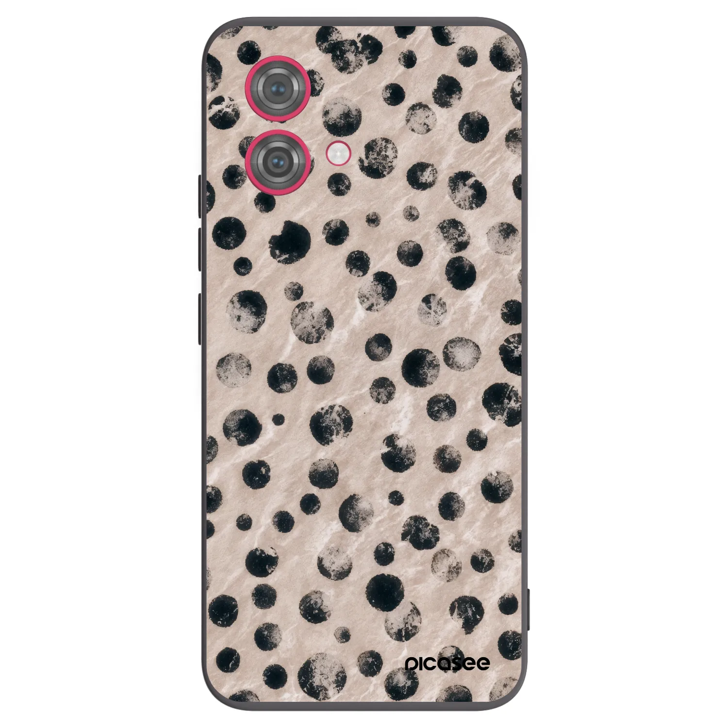 Picasee fekete szilikon tok az alábbi mobiltelefonokra Motorola Moto G84 5G - Inked