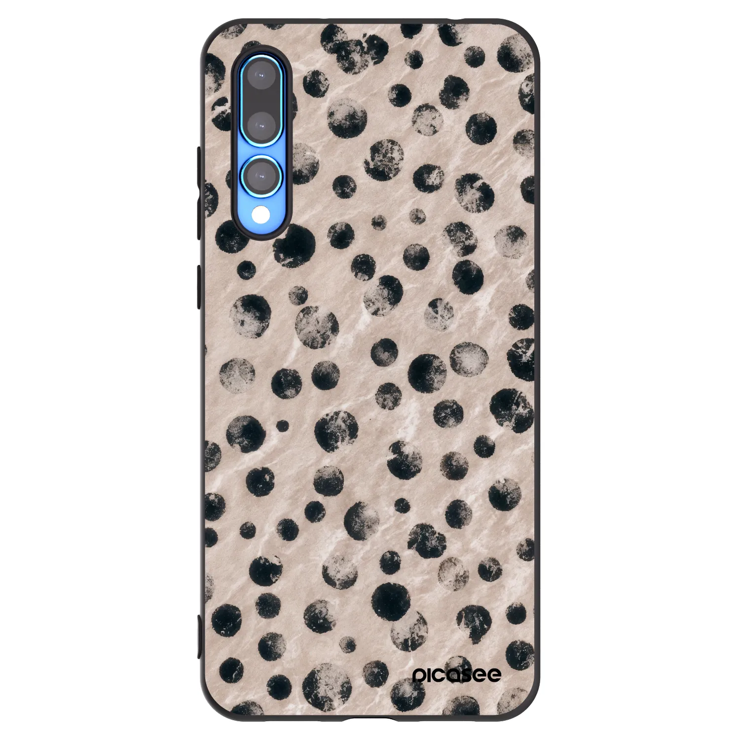 Picasee fekete szilikon tok az alábbi mobiltelefonokra Huawei P20 Pro - Inked