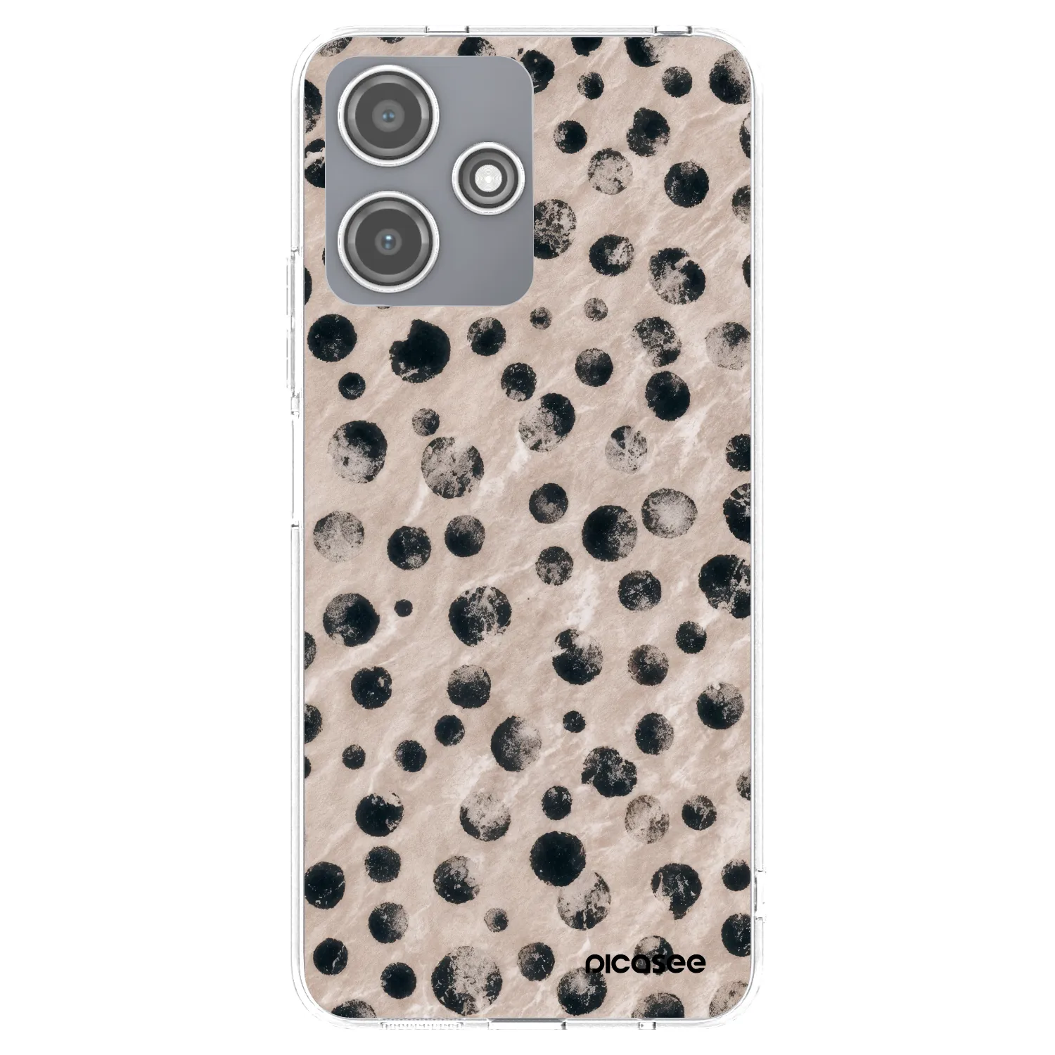 Picasee átlátszó szilikon tok az alábbi mobiltelefonokra Xiaomi Redmi 12 5G - Inked