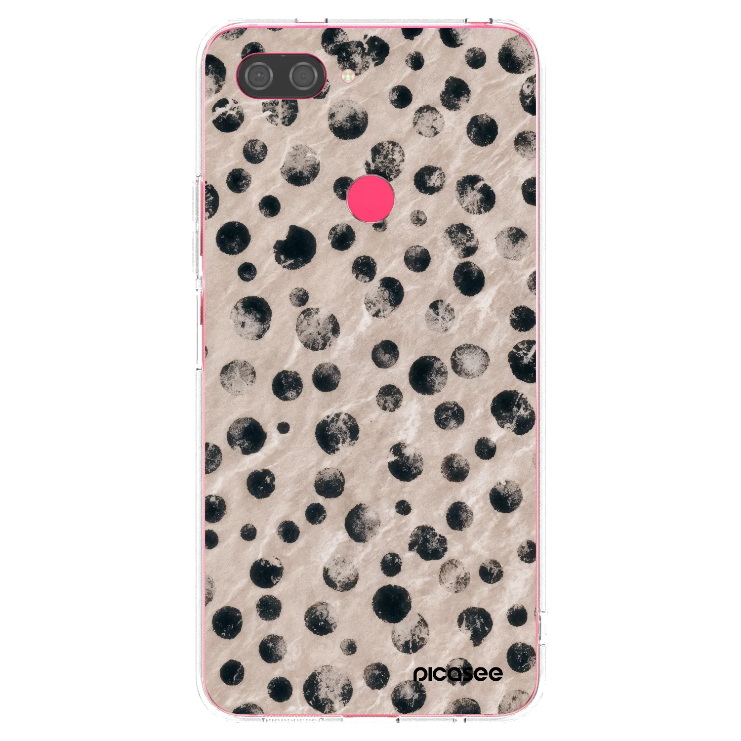 Picasee átlátszó szilikon tok az alábbi mobiltelefonokra Xiaomi Mi 8 Lite - Inked