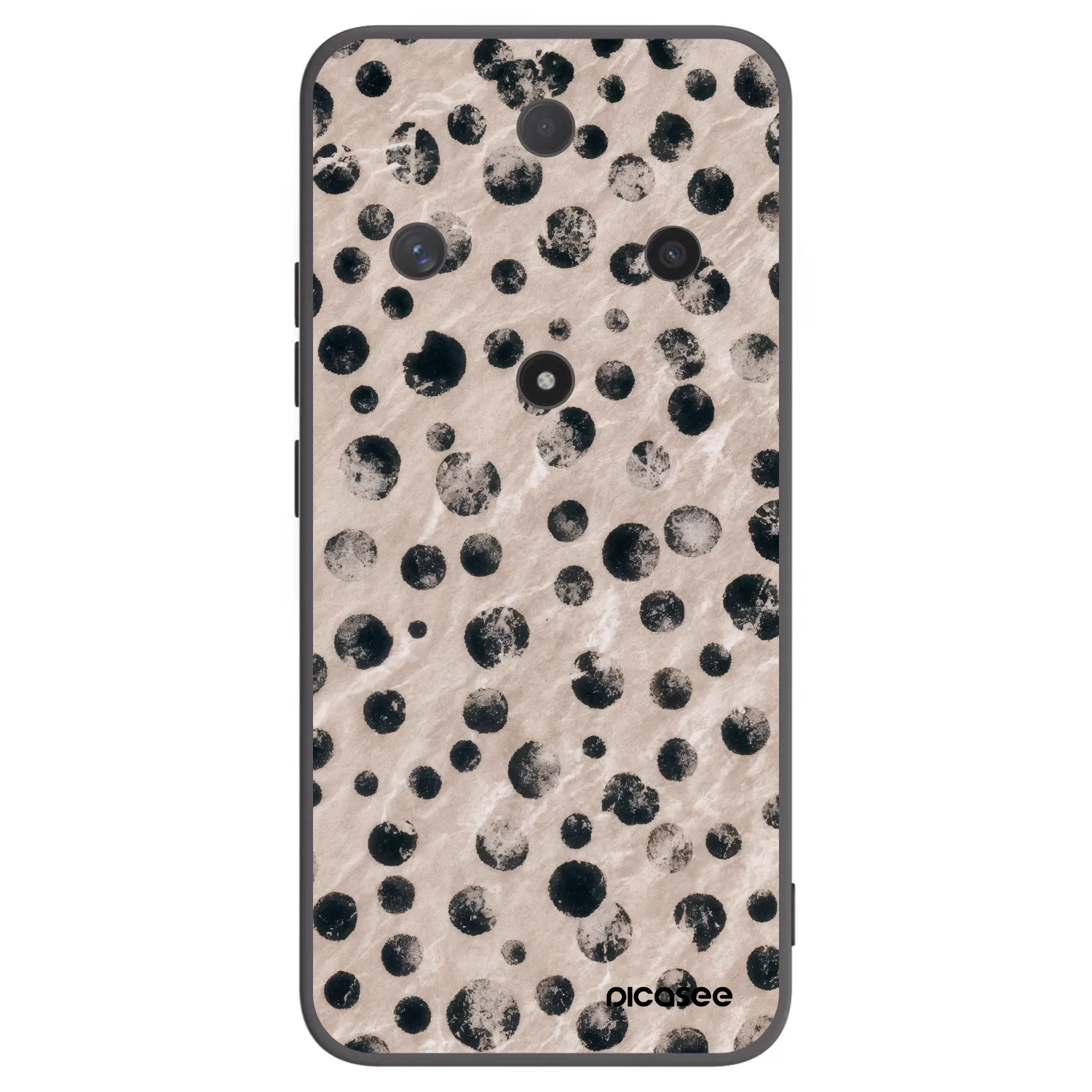 Picasee fekete szilikon tok az alábbi mobiltelefonokra Honor Magic6 Lite 5G - Inked