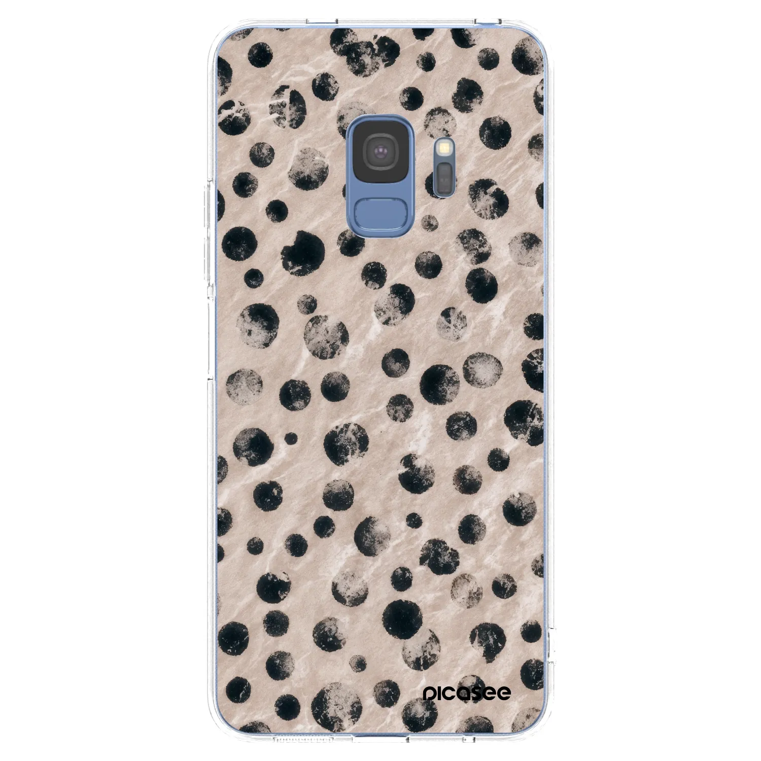 Picasee átlátszó szilikon tok az alábbi mobiltelefonokra Samsung Galaxy S9 G960F - Inked