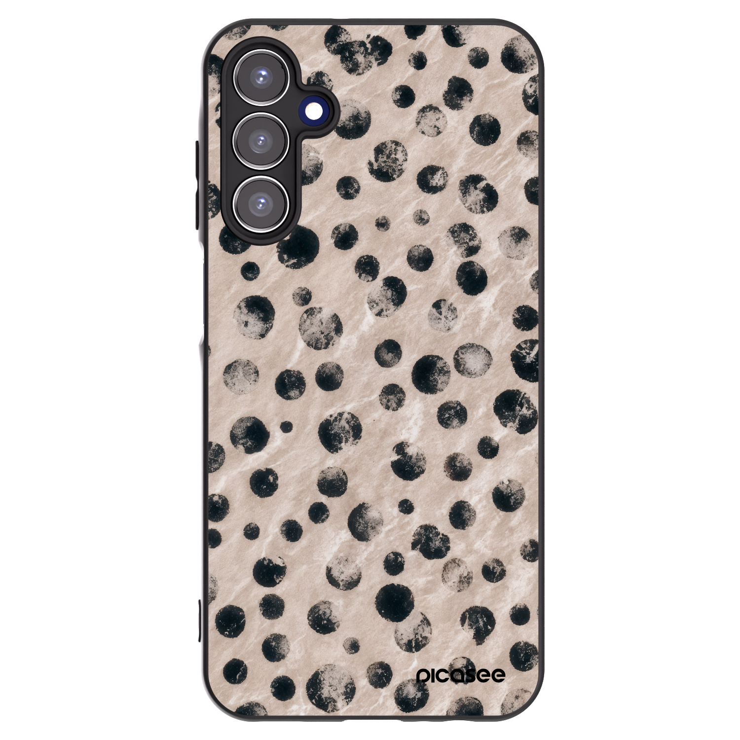 Picasee fekete szilikon tok az alábbi mobiltelefonokra Samsung Galaxy A15 A155F 4G - Inked