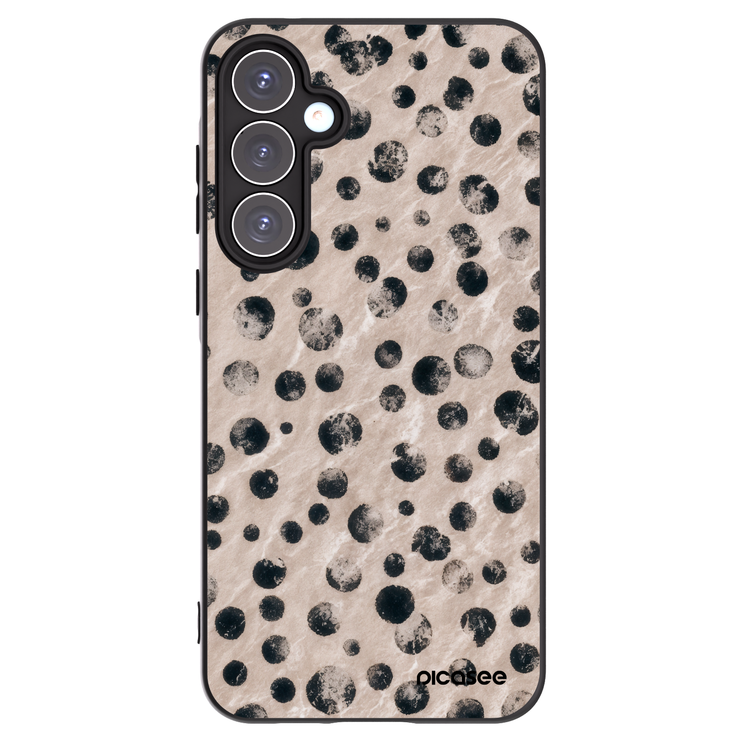 Picasee fekete szilikon tok az alábbi mobiltelefonokra Samsung Galaxy A55 5G A556B - Inked