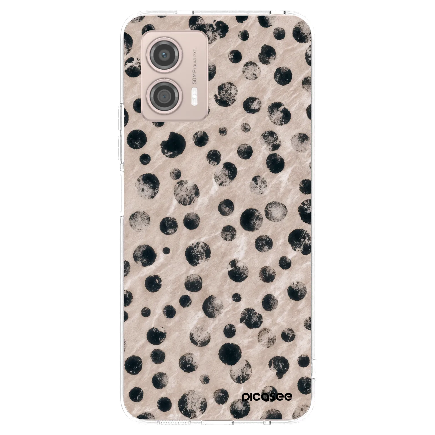 Picasee átlátszó szilikon tok az alábbi mobiltelefonokra Motorola Moto G53 5G - Inked