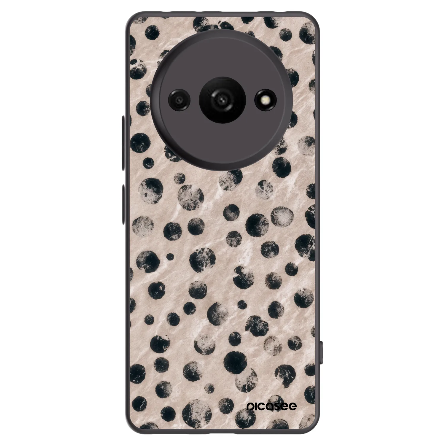 Picasee fekete szilikon tok az alábbi mobiltelefonokra Xiaomi Redmi A3 - Inked