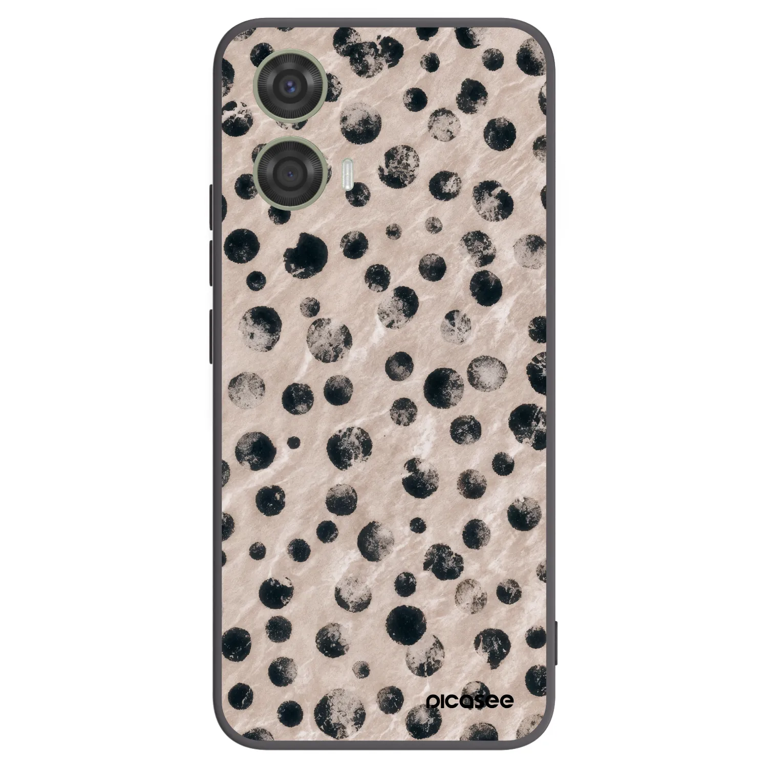 Picasee fekete szilikon tok az alábbi mobiltelefonokra Motorola Moto G24 - Inked