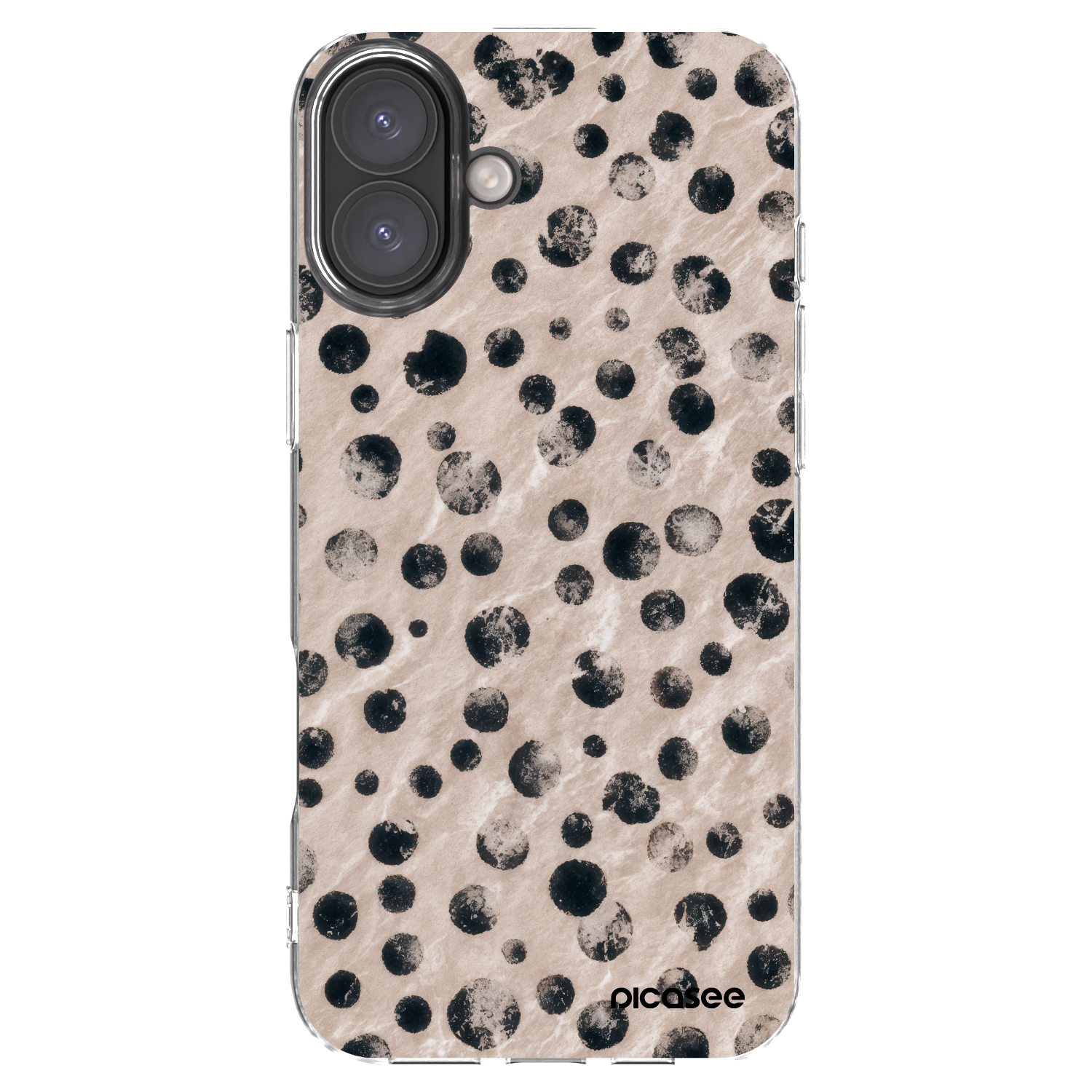 Picasee átlátszó szilikon tok az alábbi mobiltelefonokra Apple iPhone 16 Plus - Inked