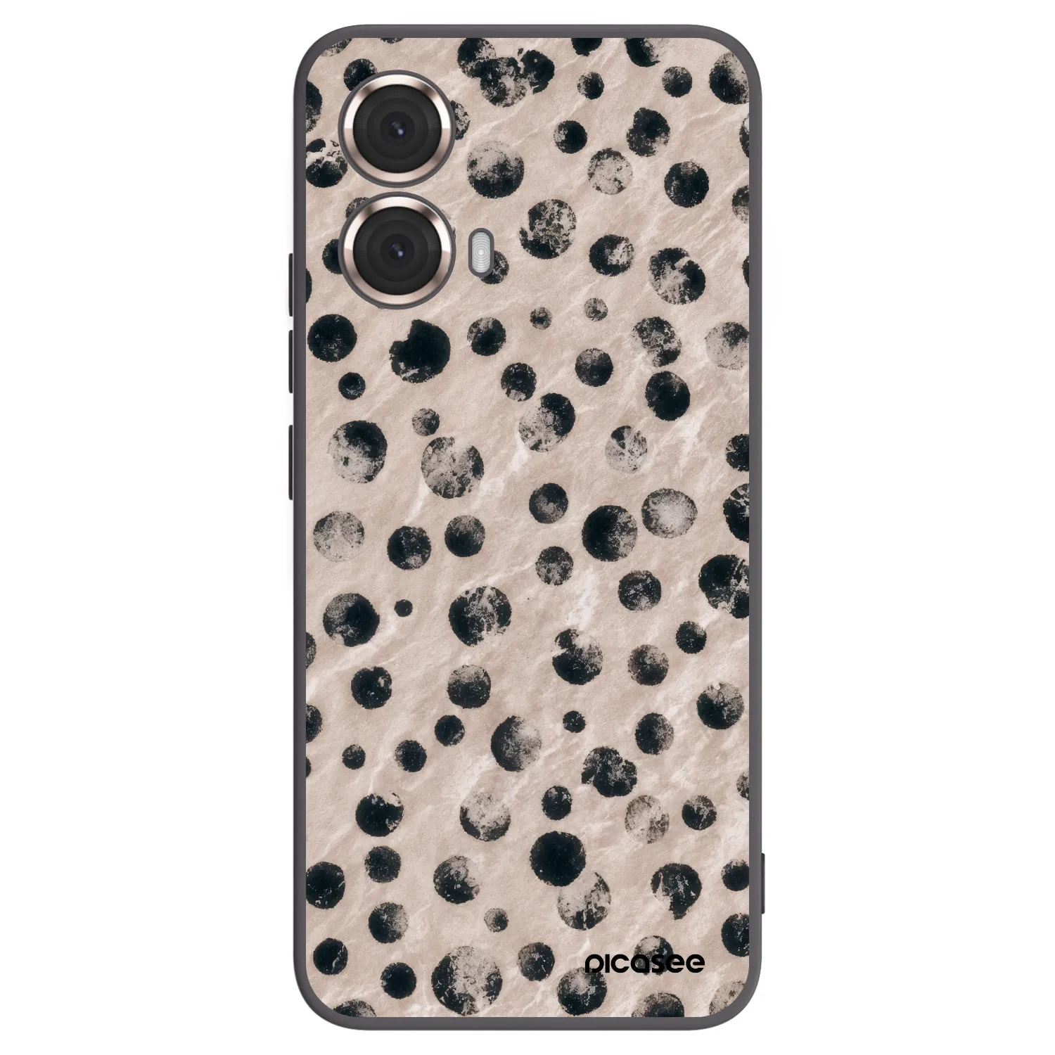 Picasee fekete szilikon tok az alábbi mobiltelefonokra Motorola Moto G85 - Inked
