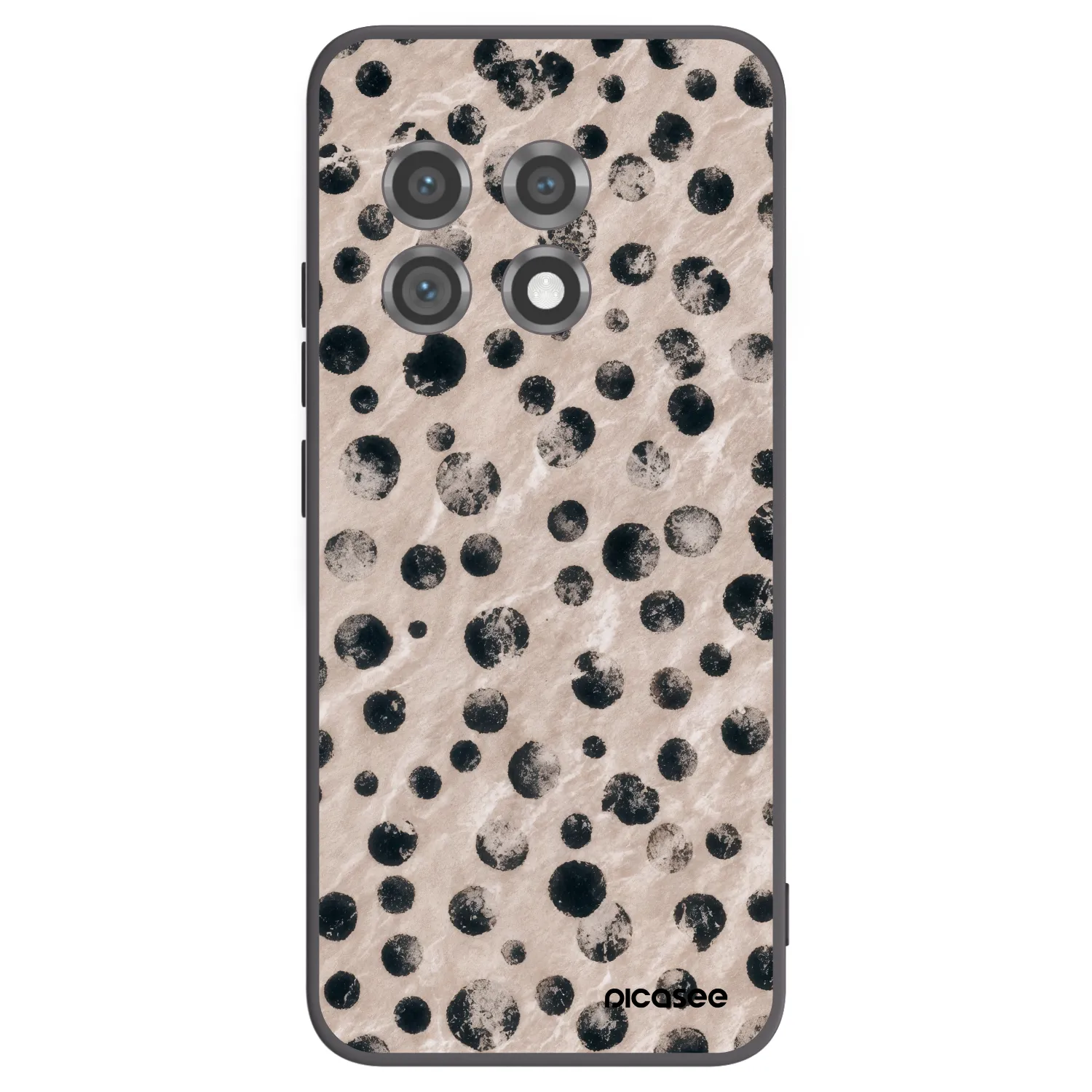 Picasee fekete szilikon tok az alábbi mobiltelefonokra OnePlus 11 5G - Inked