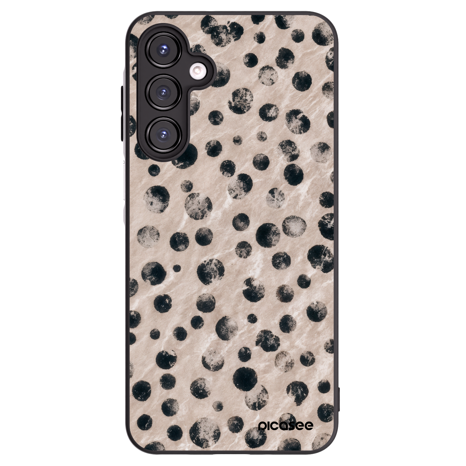 Picasee fekete szilikon tok az alábbi mobiltelefonokra Samsung Galaxy A16 5G - Inked