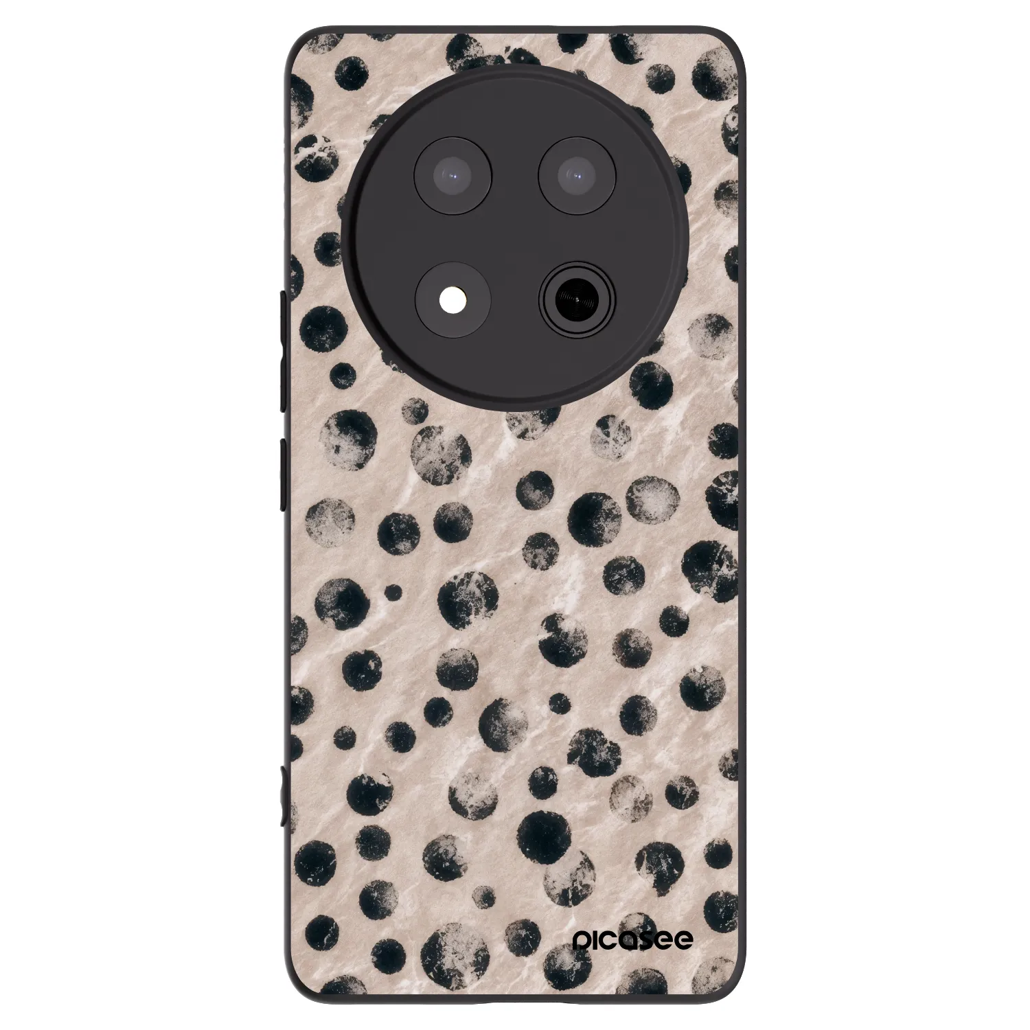 Picasee fekete szilikon tok az alábbi mobiltelefonokra Honor Magic7 Lite 5G - Inked