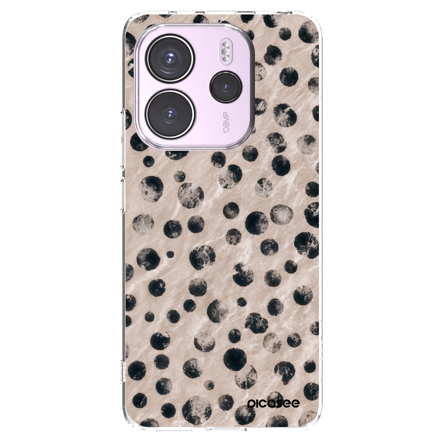 Picasee átlátszó szilikon tok az alábbi mobiltelefonokra Xiaomi Redmi Note 14 4G - Inked