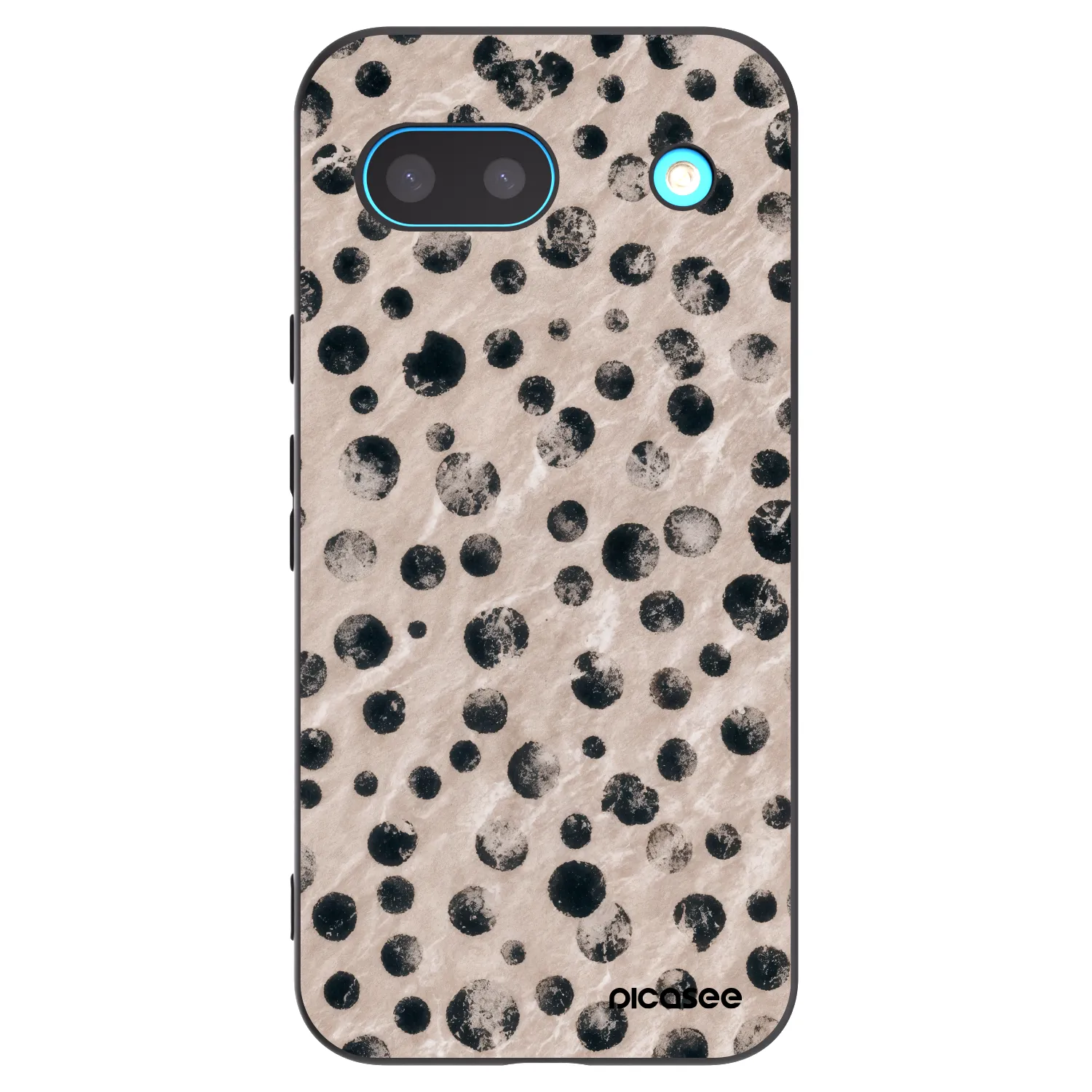 Picasee fekete szilikon tok az alábbi mobiltelefonokra Google Pixel 8a - Inked