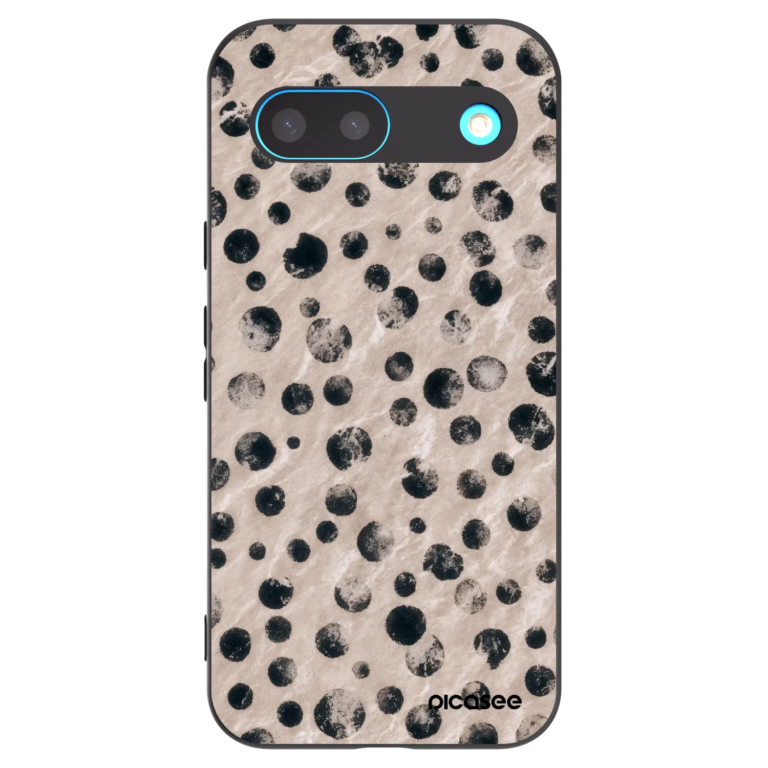 Picasee fekete szilikon tok az alábbi mobiltelefonokra Google Pixel 8 - Inked