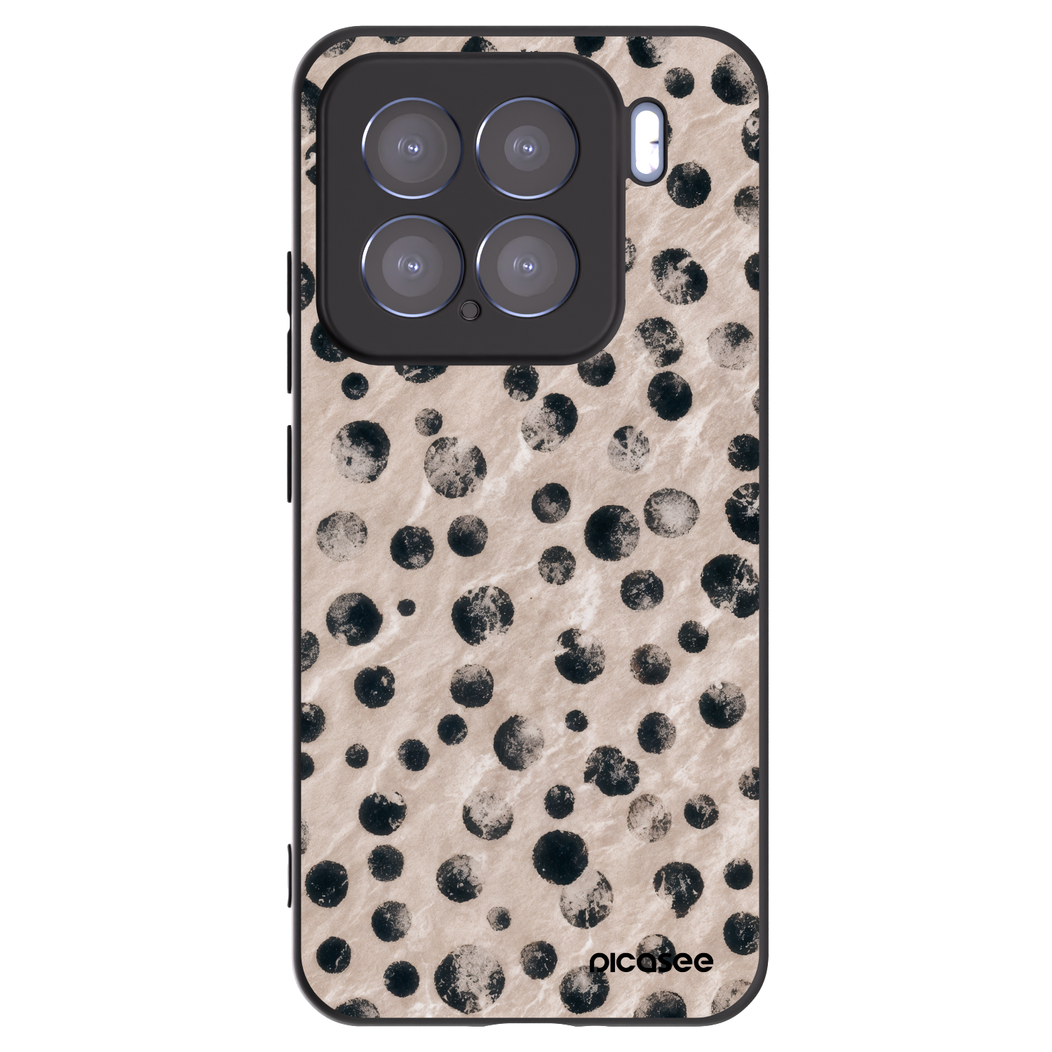 Picasee fekete szilikon tok az alábbi mobiltelefonokra Xiaomi 15 - Inked