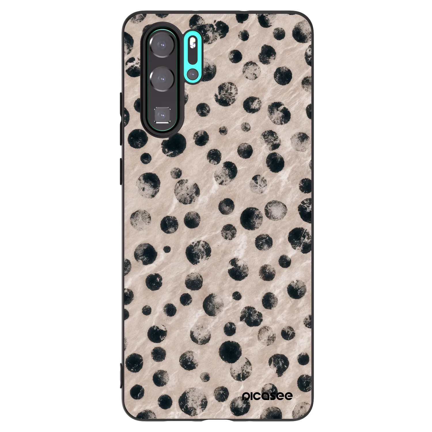 Picasee fekete szilikon tok az alábbi mobiltelefonokra Huawei P30 Pro - Inked