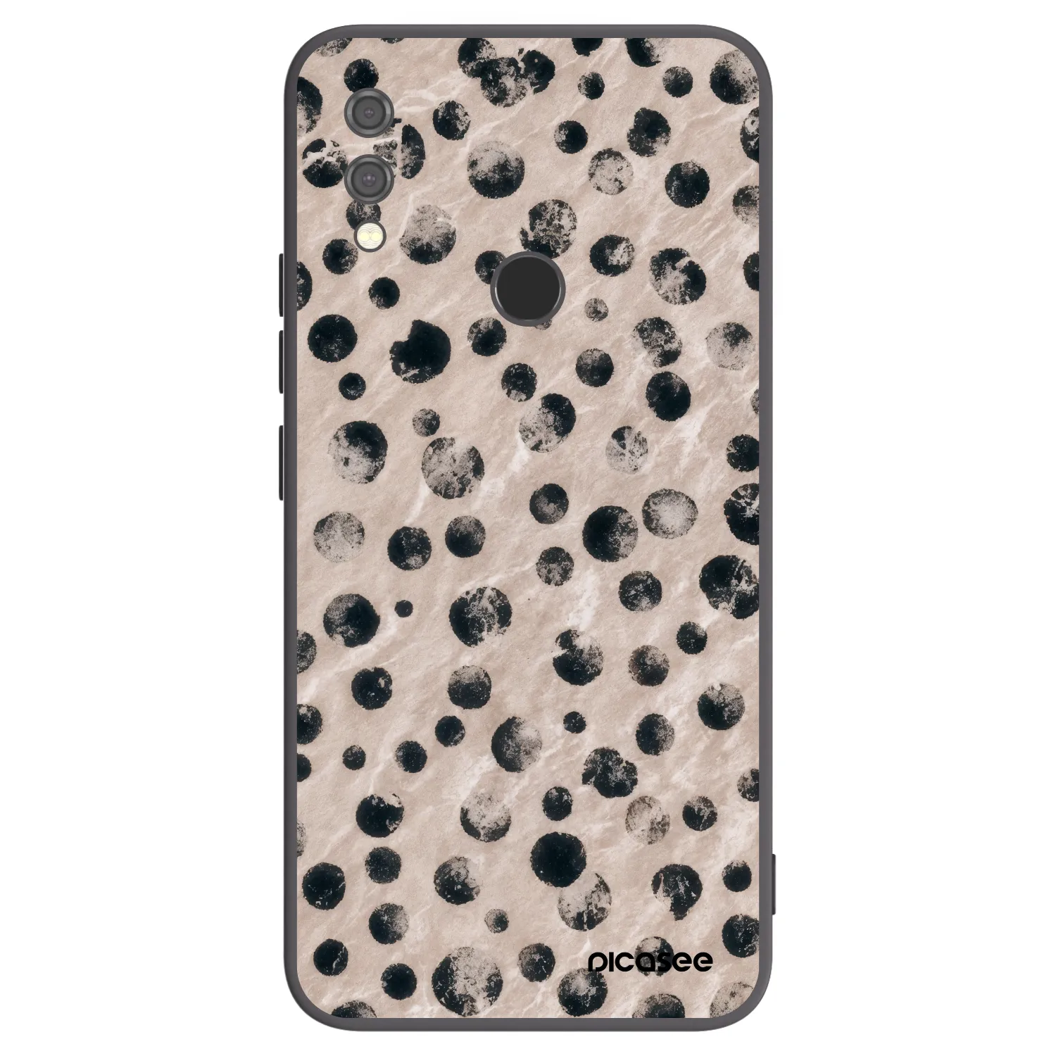 Picasee fekete szilikon tok az alábbi mobiltelefonokra Xiaomi Redmi Note 7 - Inked