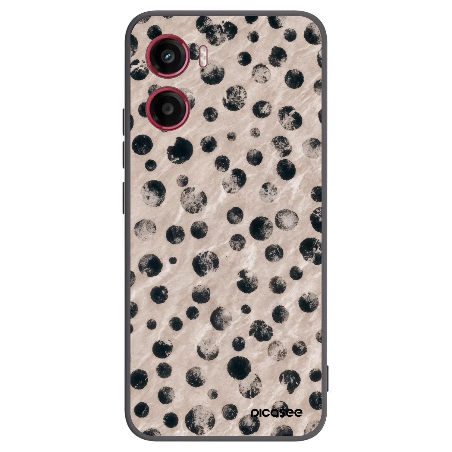 Picasee fekete szilikon tok az alábbi mobiltelefonokra Motorola Moto G05 - Inked