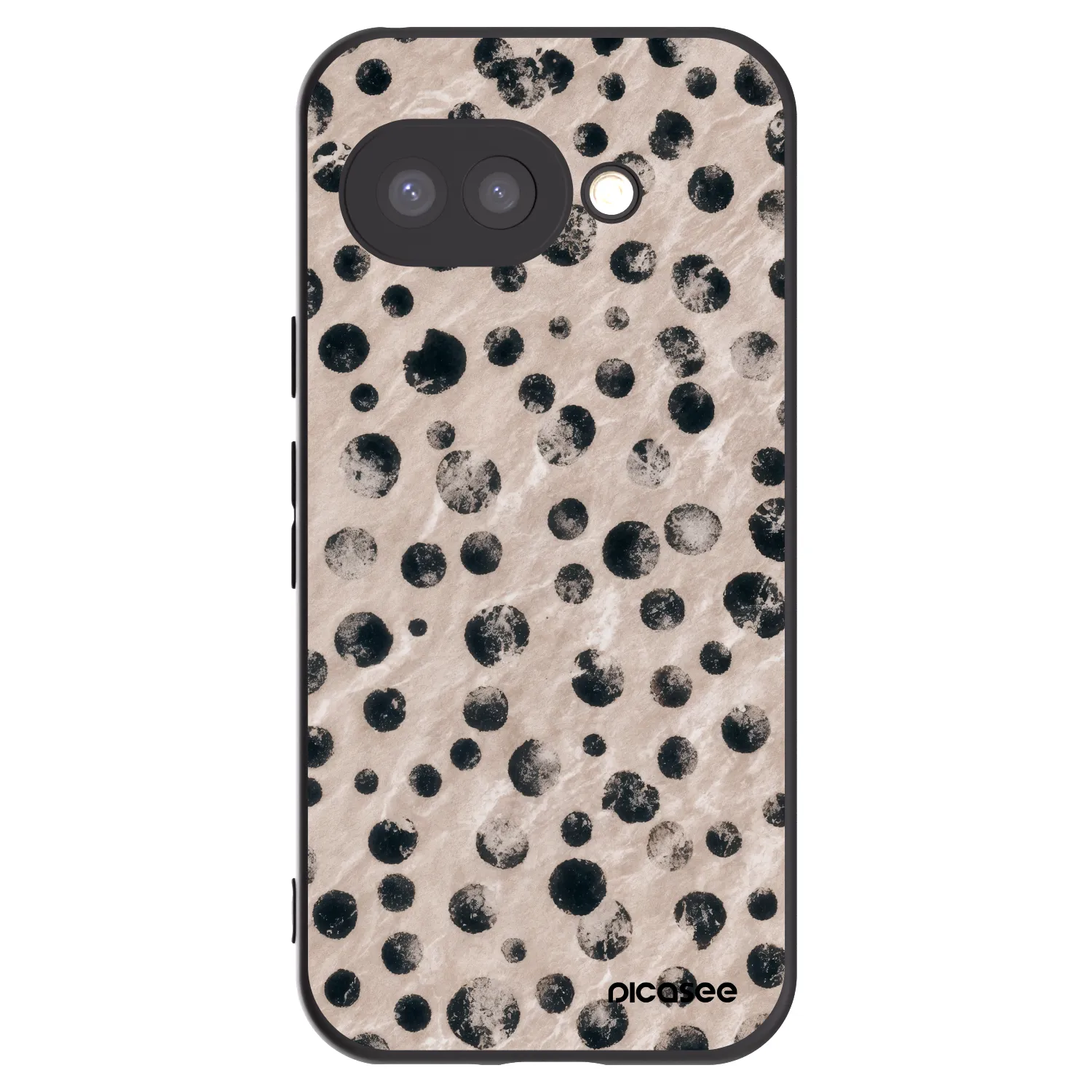 Picasee fekete szilikon tok az alábbi mobiltelefonokra Google Pixel 9a - Inked