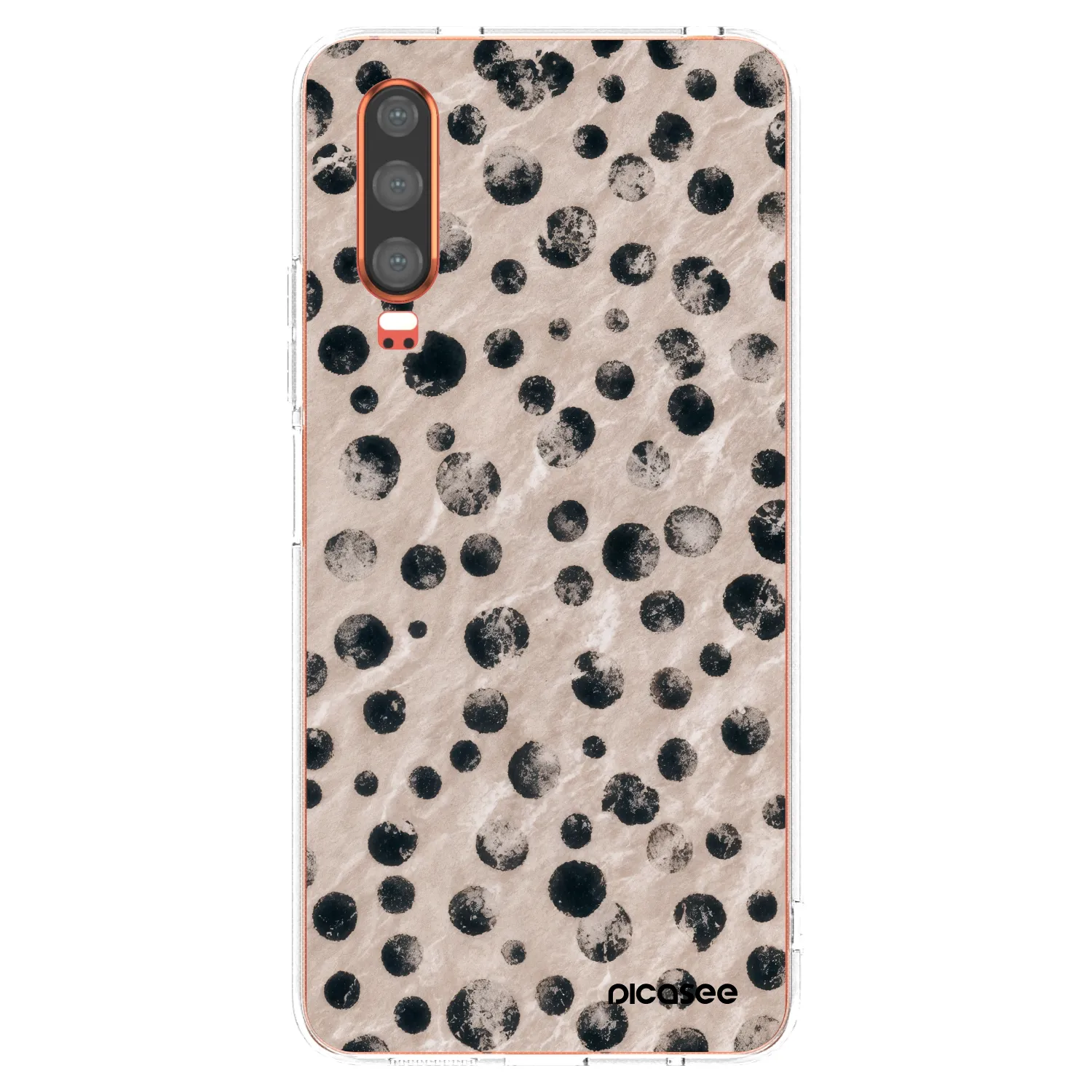 Picasee átlátszó szilikon tok az alábbi mobiltelefonokra Huawei P30 - Inked
