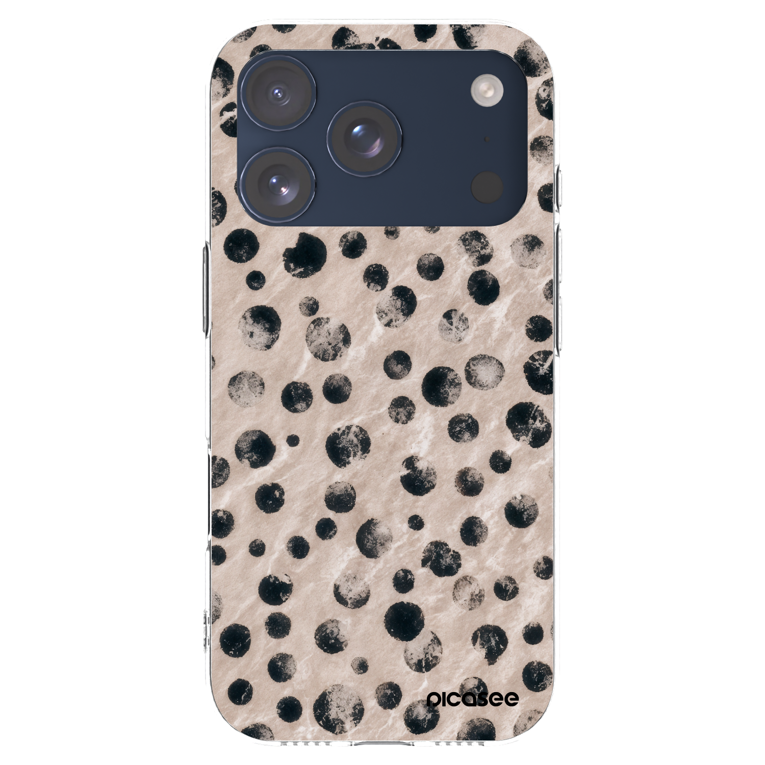 Picasee átlátszó szilikon tok az alábbi mobiltelefonokra Apple iPhone 17 Pro - Inked