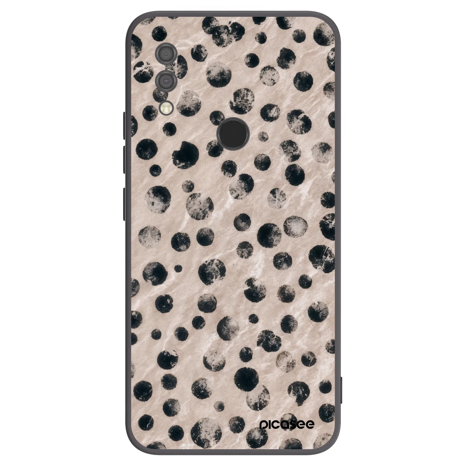 Picasee fekete szilikon tok az alábbi mobiltelefonokra Xiaomi Redmi 7 - Inked